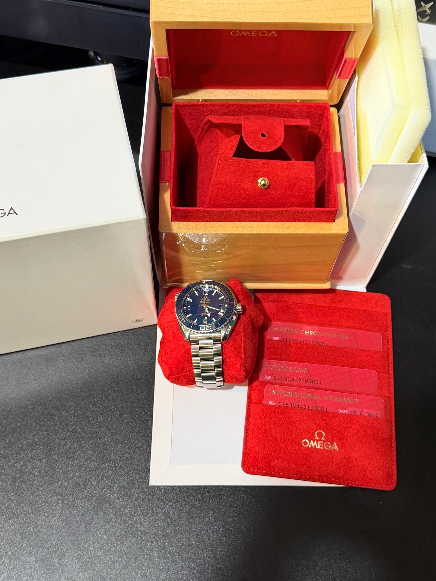 2023 Omega Seamaster Planet Ocean 600M | 43.5mm Steel | Blue Ceramic | Discontinued