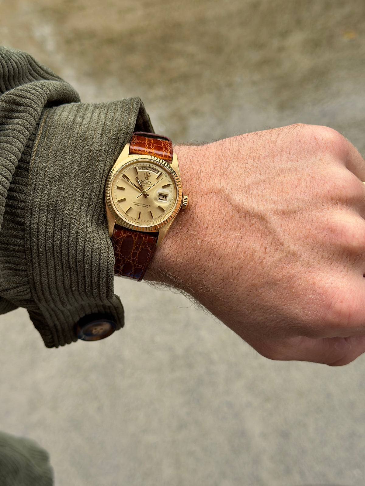 1974 Rolex Day-Date 36 | 1803 | Champagne Dial | Fully Serviced