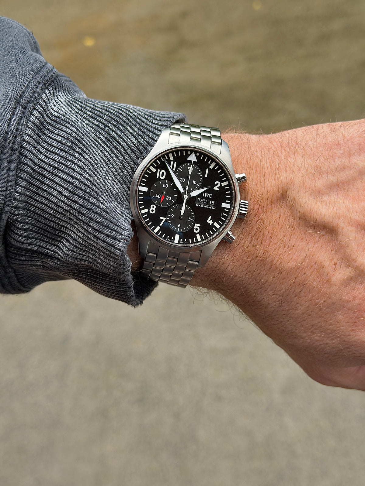 2019 IWC Pilot’s Watch Chronograph | IW377710 | Black Dial