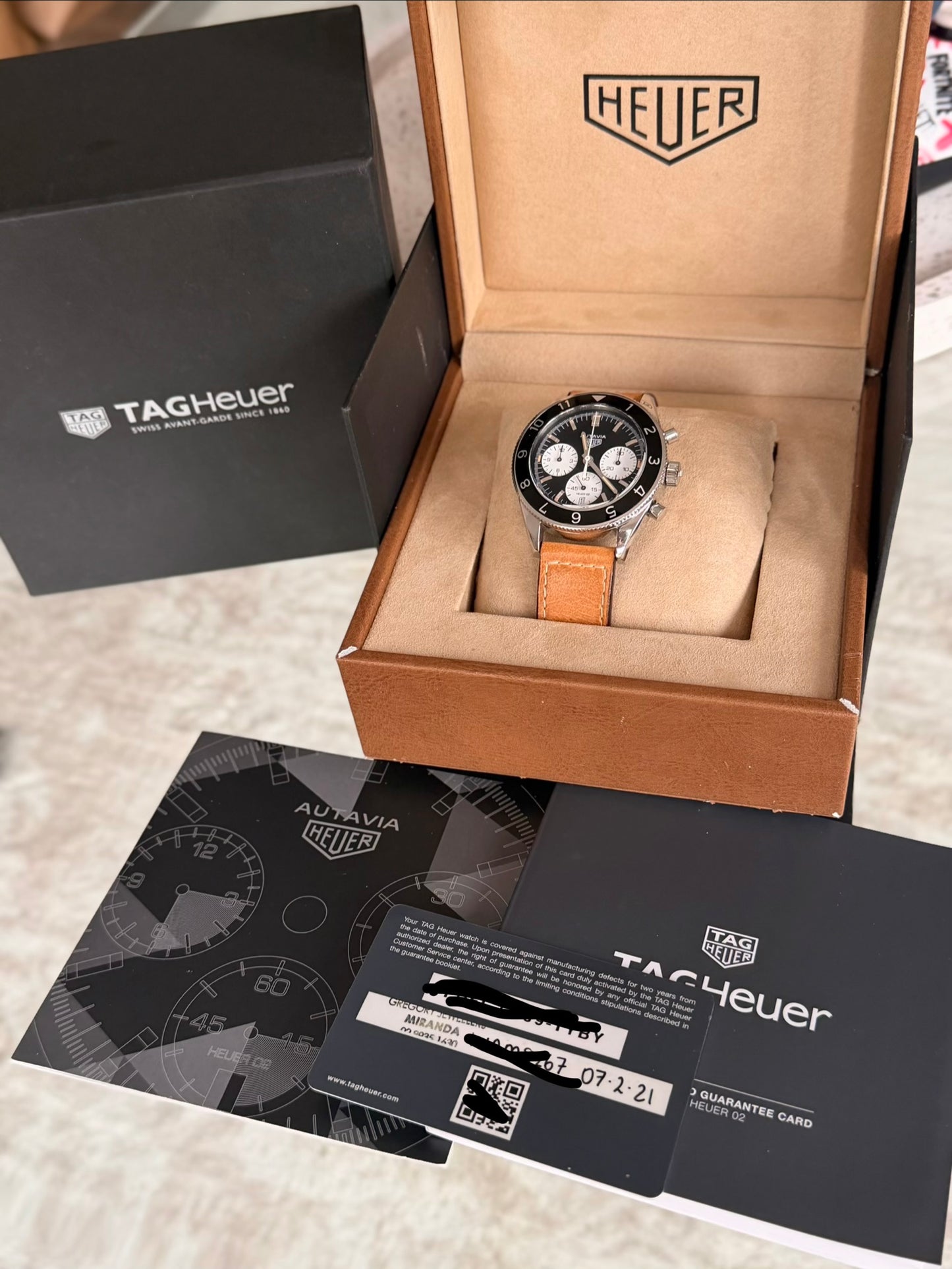 TAG Heuer Autavia Jack Heuer Limited Edition | 2021 Sold | Full Set
