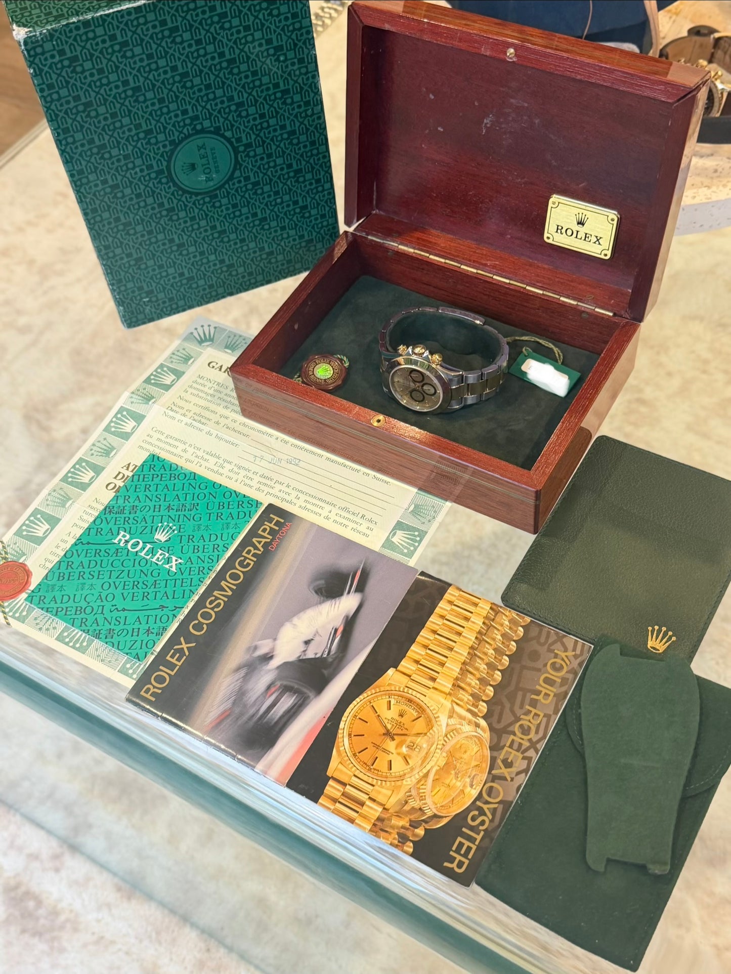 Rolex Cosmograph Daytona 16523 “Zenith” | Inverted 6 | Collectors Set