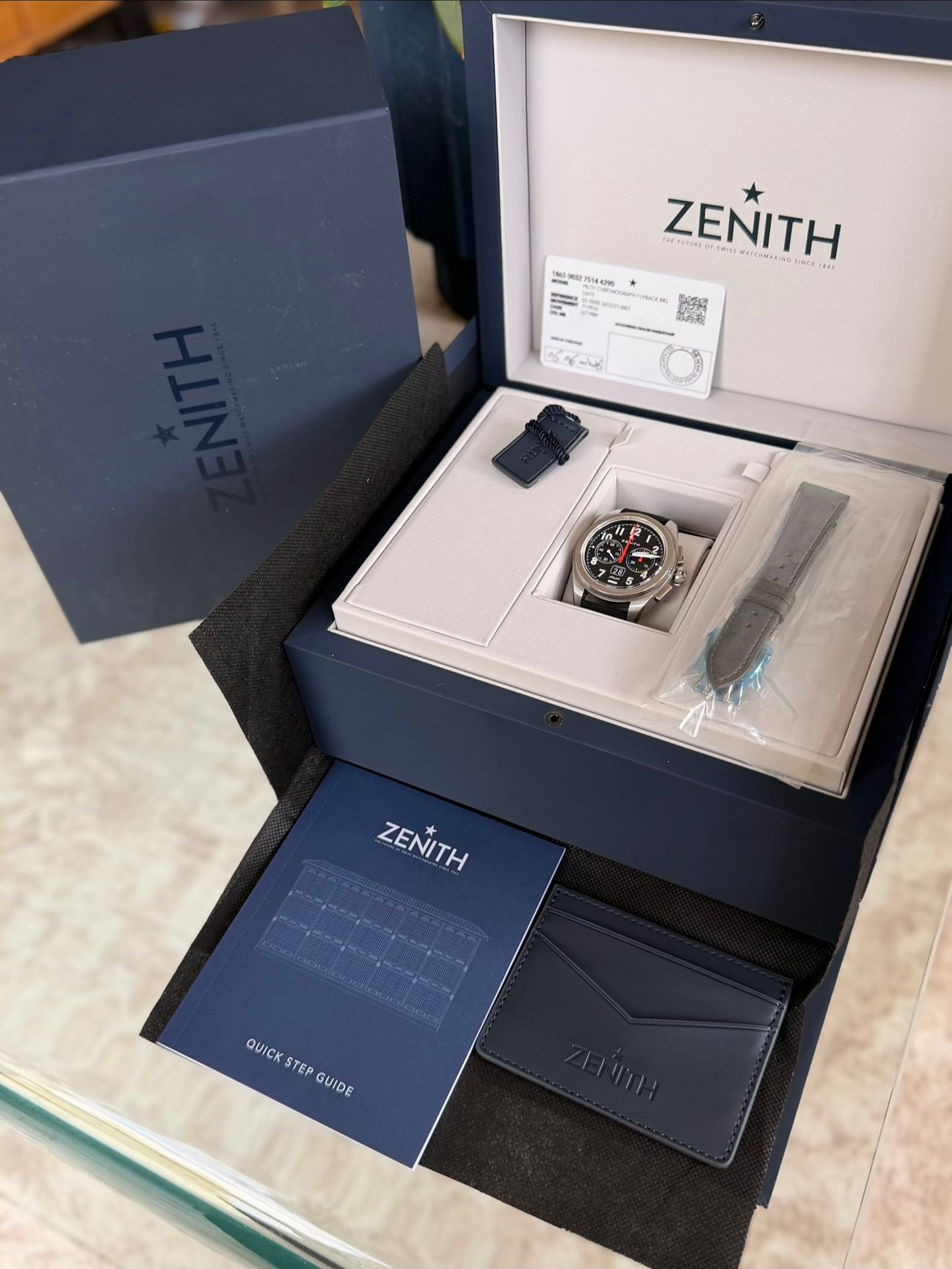 2026 Zenith Pilot Big Date Flyback “Rainbow” | Full Set like new