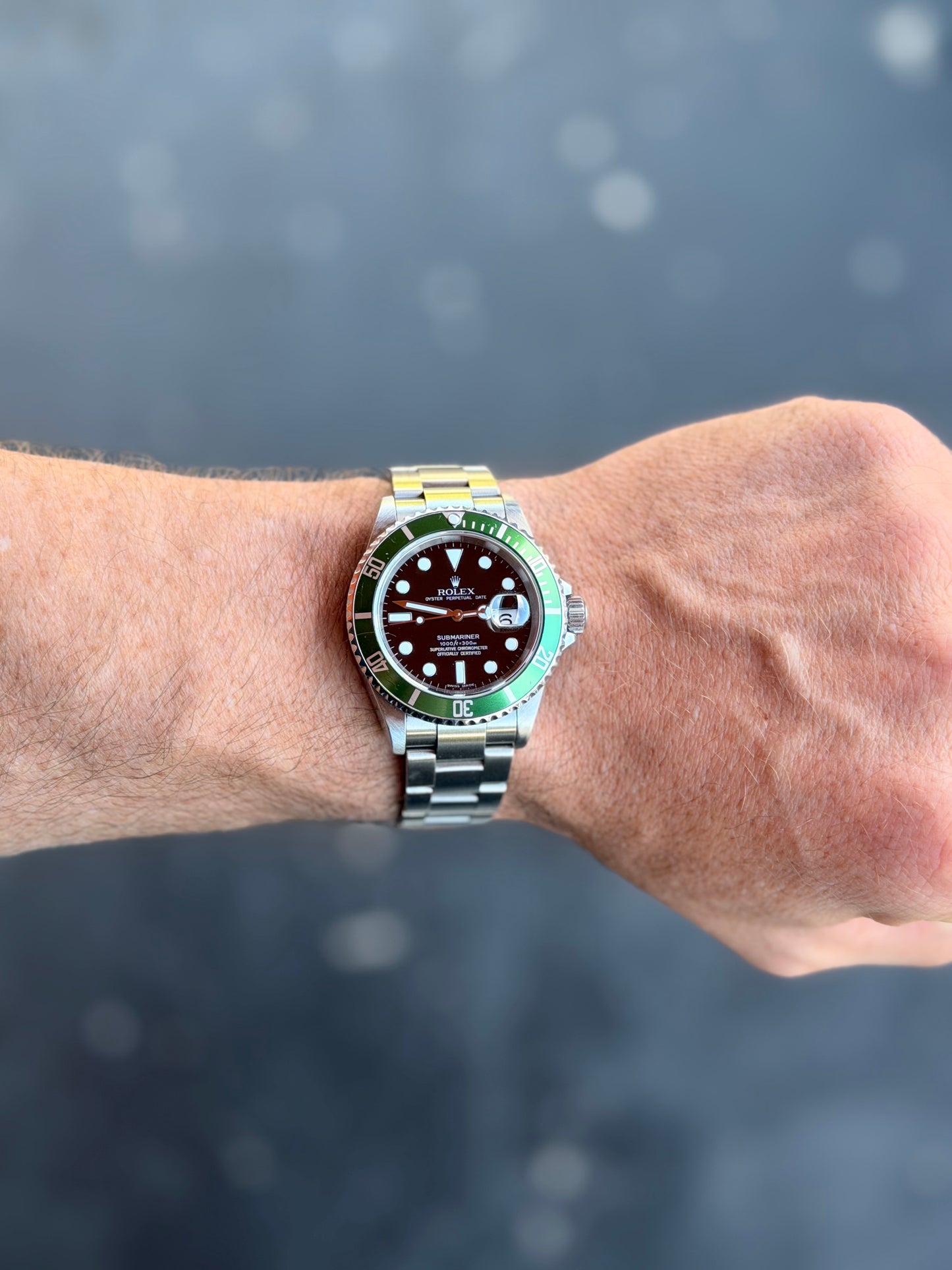 2005 Rolex Submariner “Kermit” | Box & Books | 16610LV