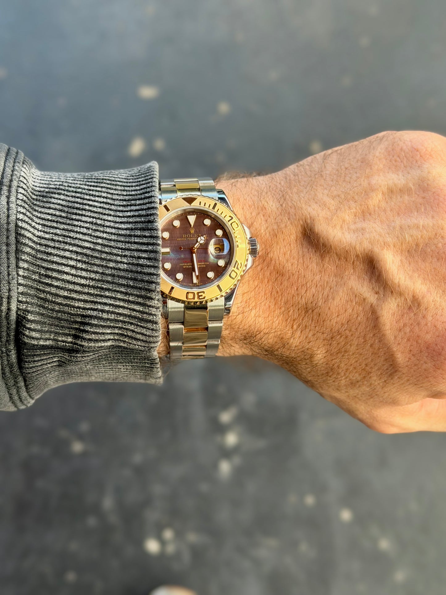 2005 Rolex Yacht-Master 16623 | Tahitian Mother of Pearl Dial