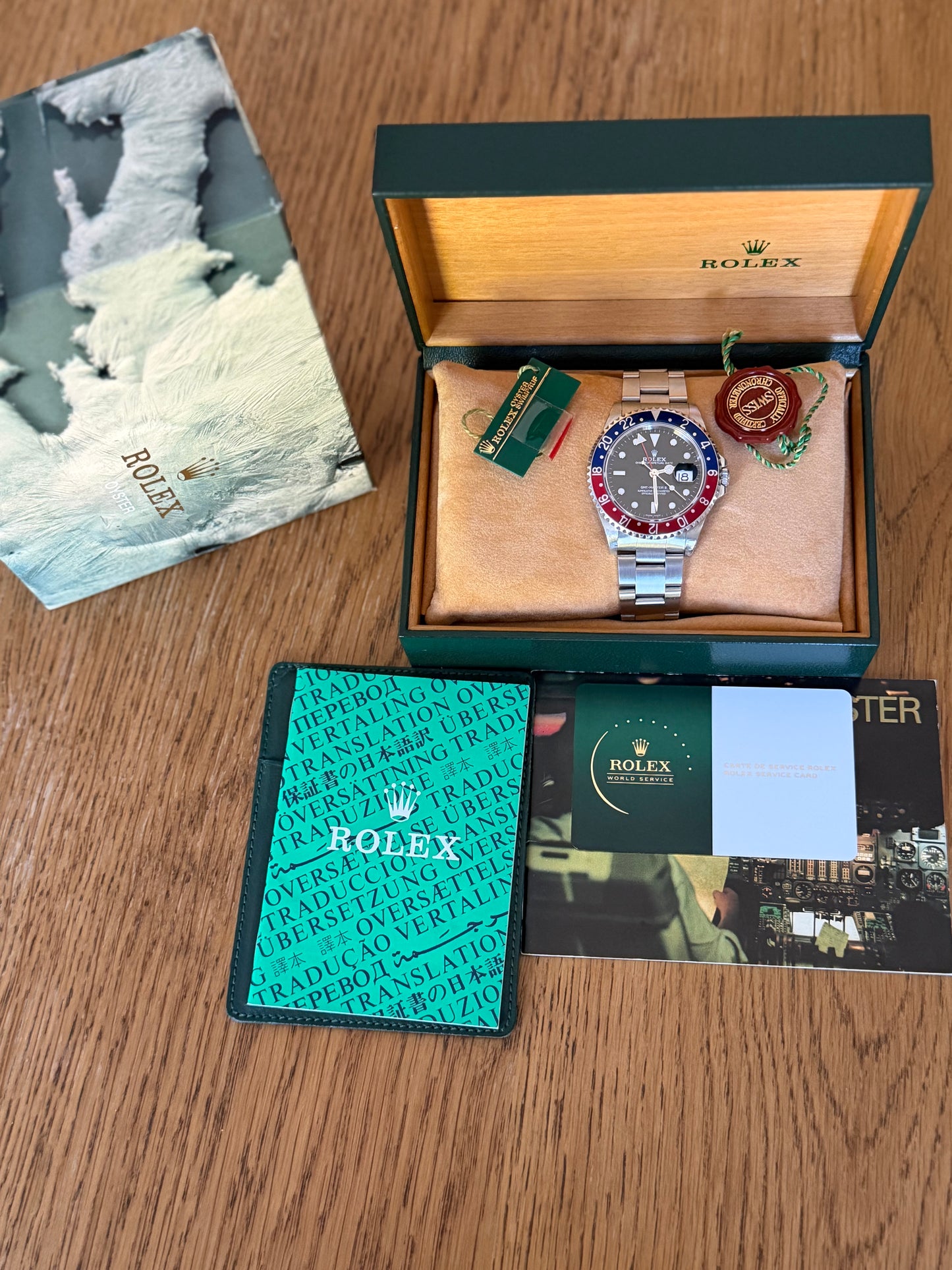 2000 Rolex GMT Master II 16710 + RSC