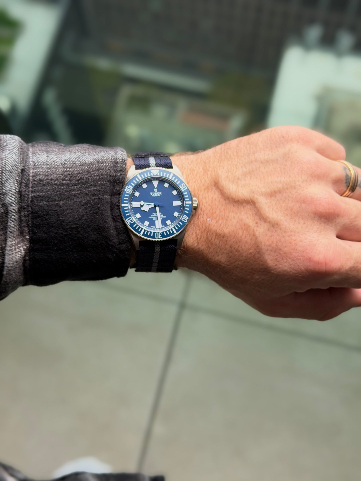 2023 Tudor Pelagos FXD Marine Nationale | Box and Papers
