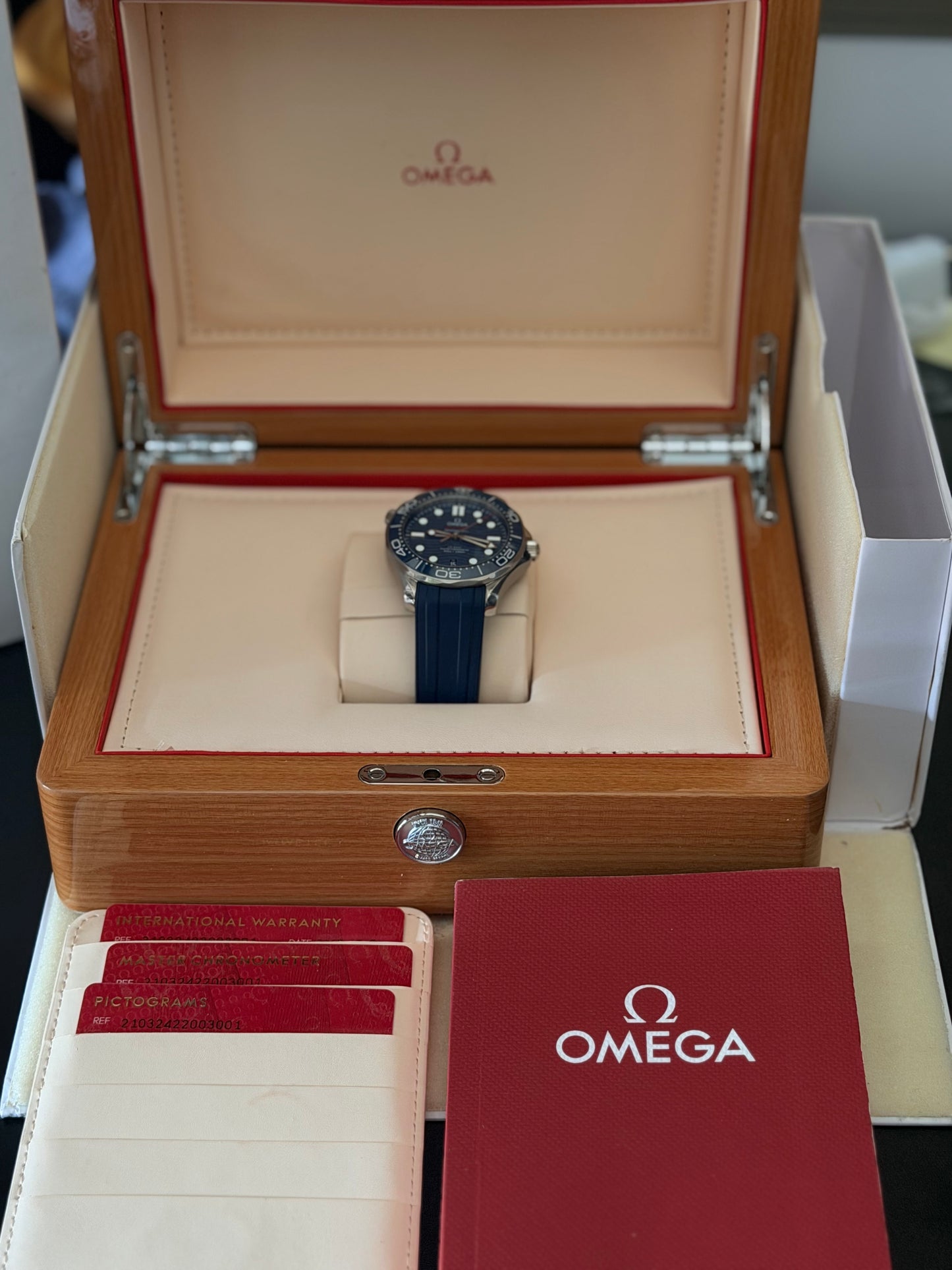 2023 Omega Seamaster Blue - Full Set