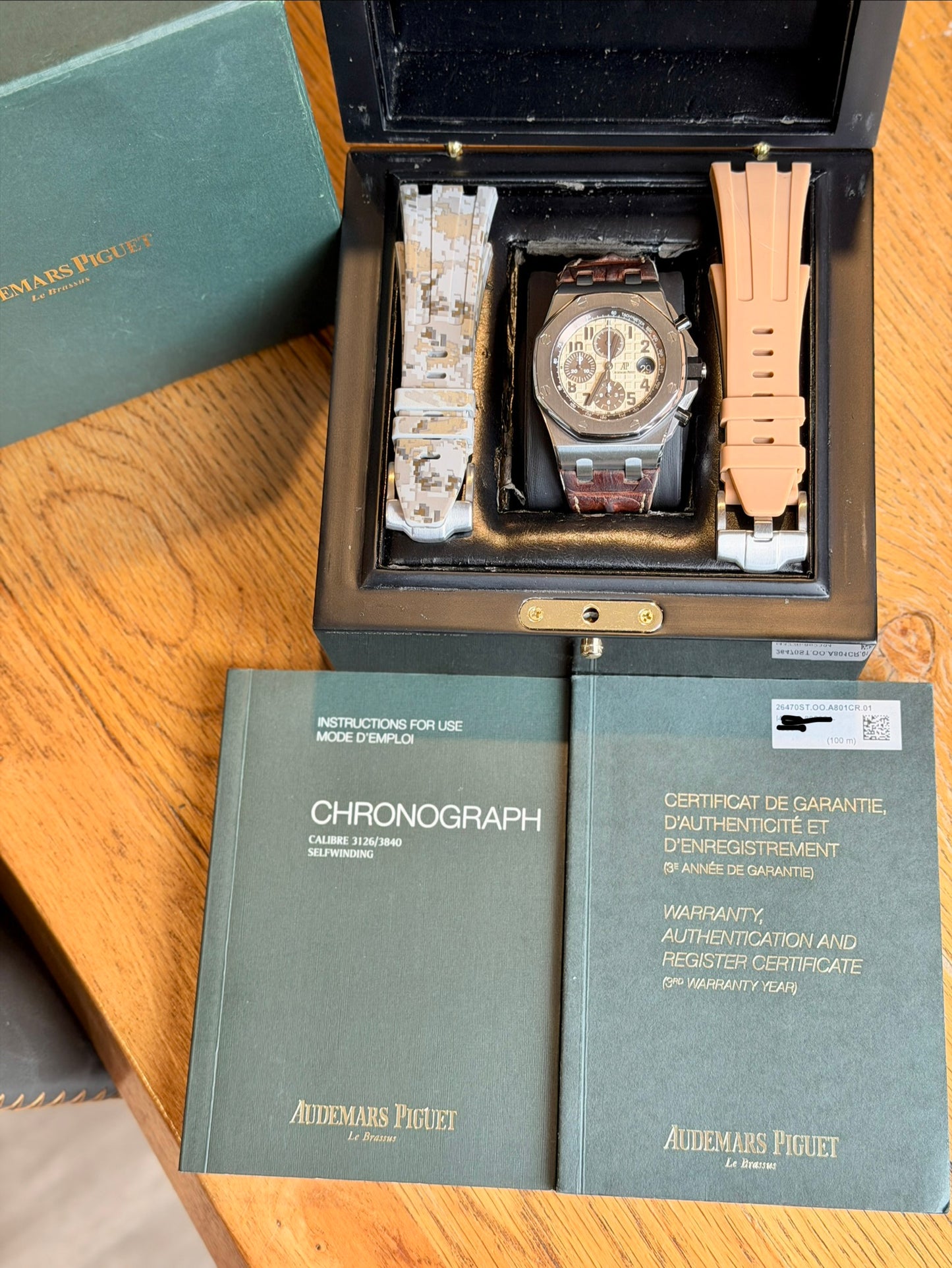 Audemars Piguet Royal Oak Offshore “Safari” – 2015 – Full Set – Just Serviced