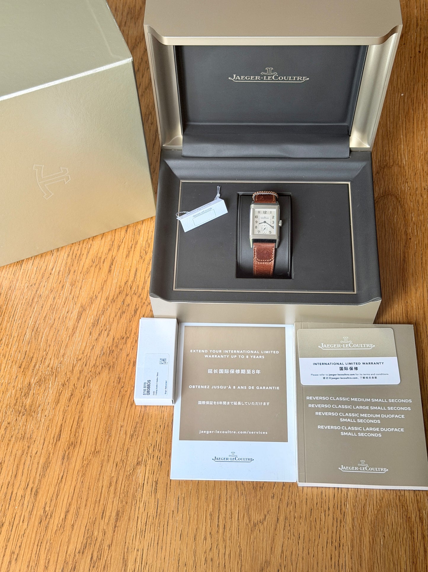 2022 Jaeger-LeCoultre Reverso Classic Large Small Seconds – Full Set