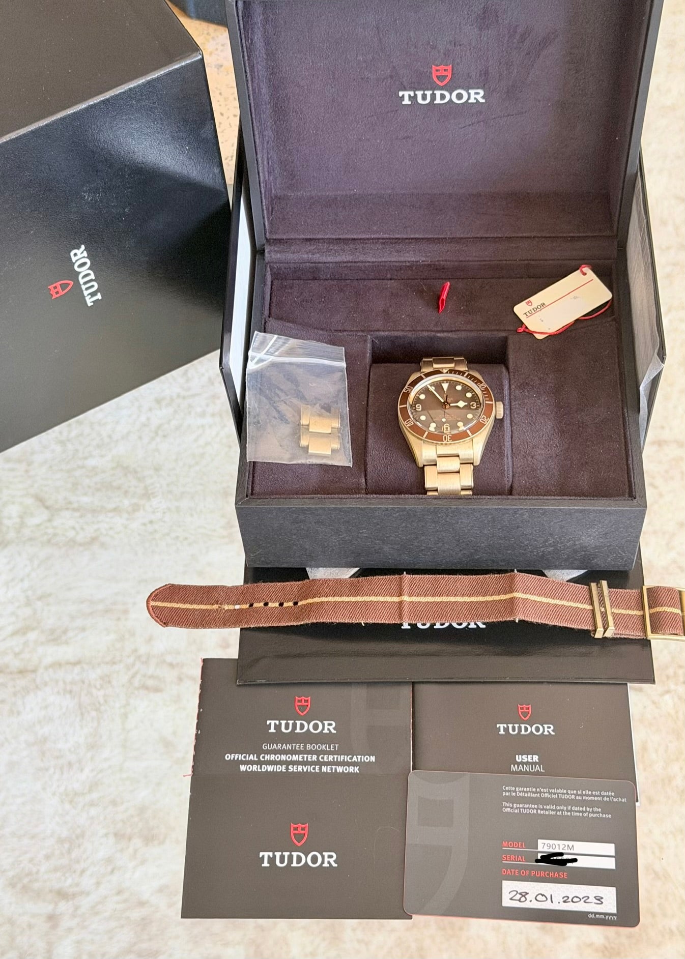 2023 Tudor BB58 Bronze 79019M Full Set