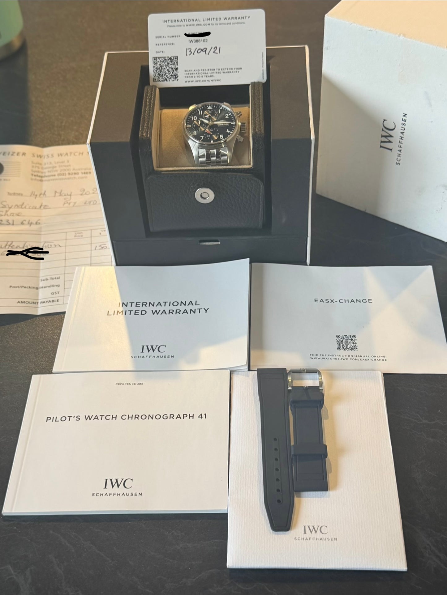 2021 IWC Pilot Chronograph 41 | IW388102 | Complete Set