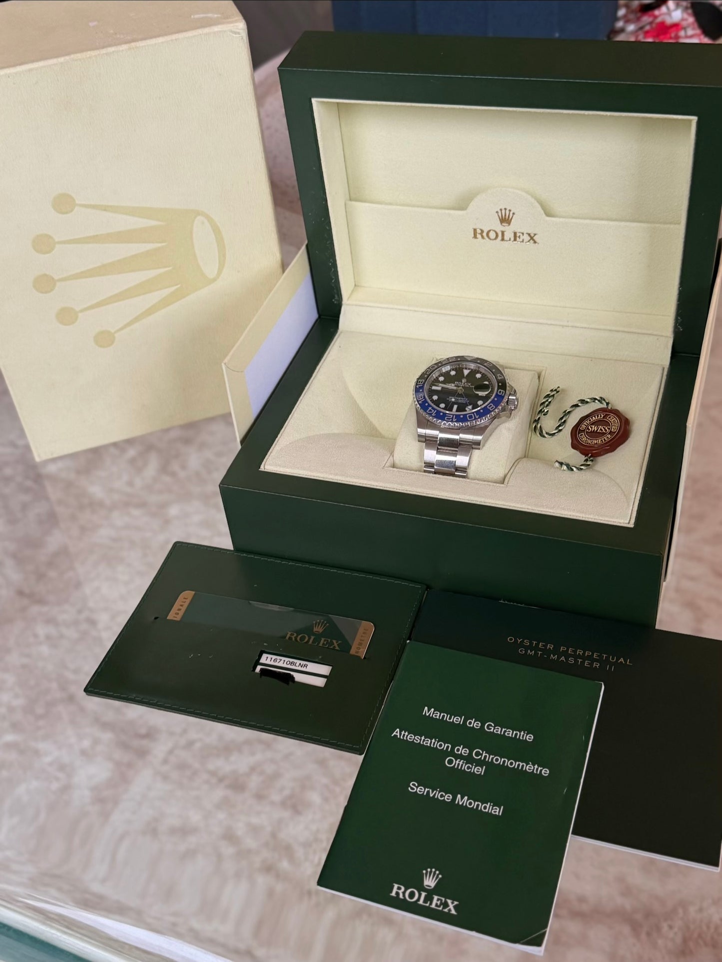 2014 Rolex GMT-Master II “Batman” | 116710BLNR | Full Set