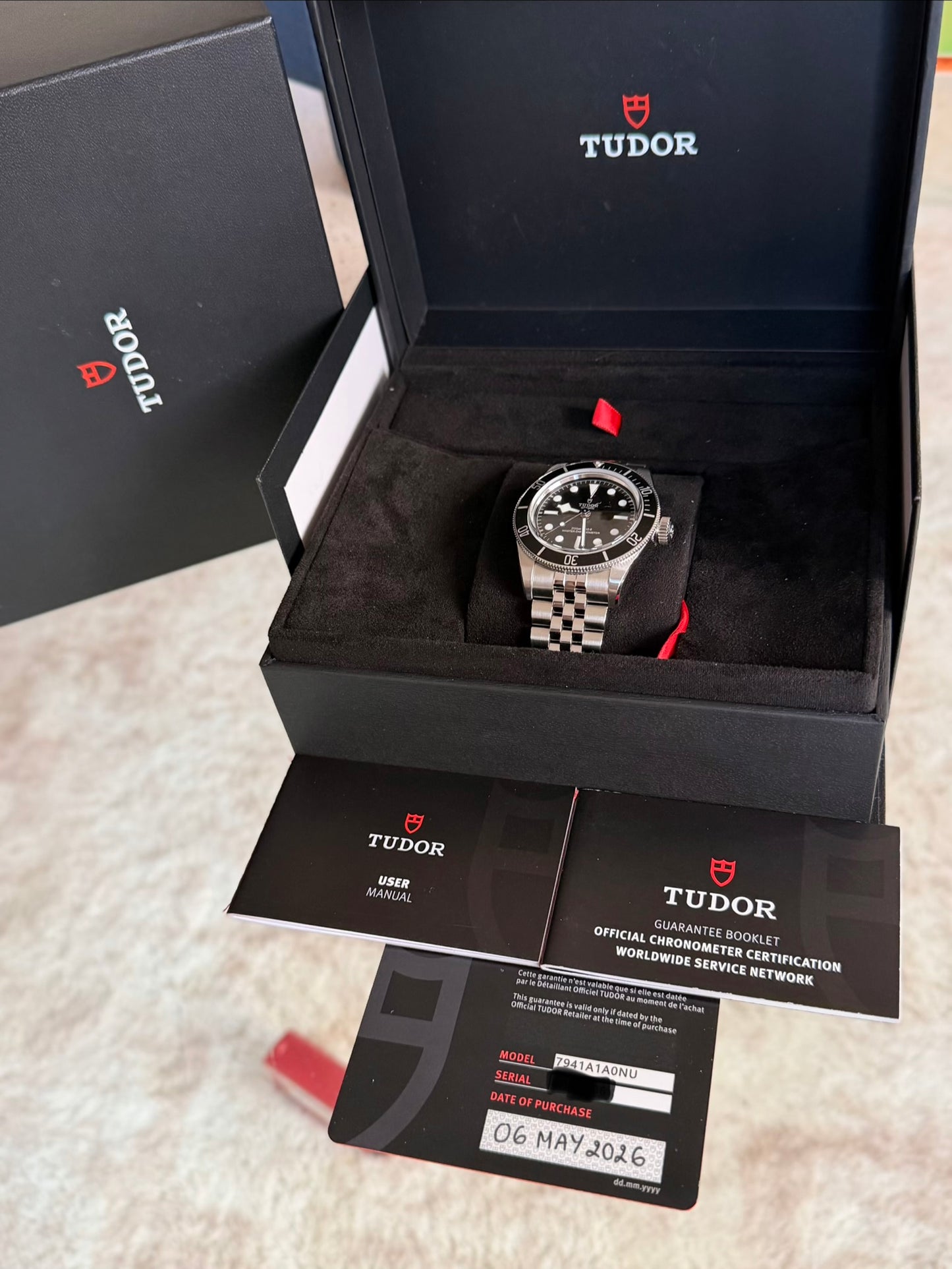 2026 Tudor Black Bay Monochrome M7941A1A0NU-0003 | Full Set