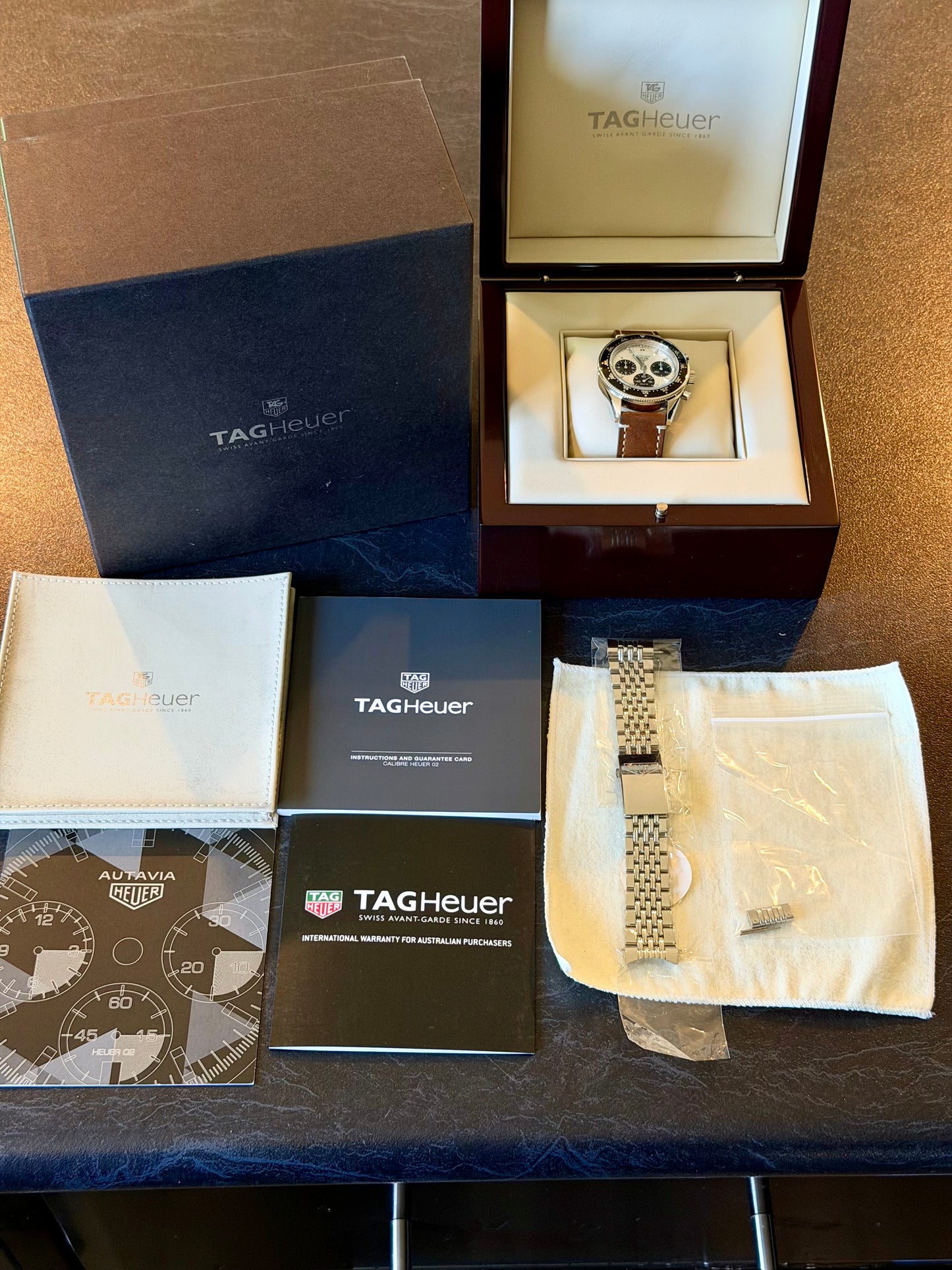 TAG Heuer Autavia Chronograph – 85th Anniversary - Full Set