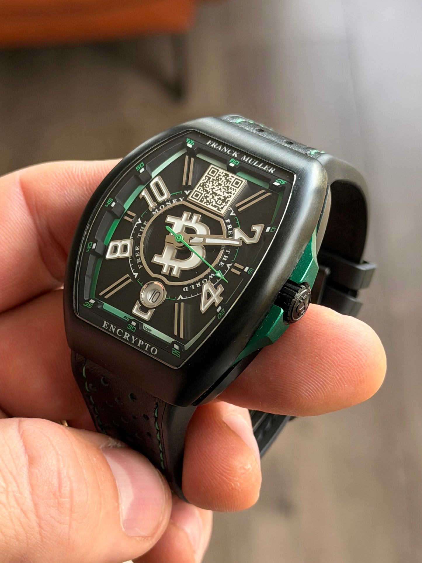 2024 Franck Muller Vanguard Encrypto | V41 SC DT RCG BTC LTD | Full Set