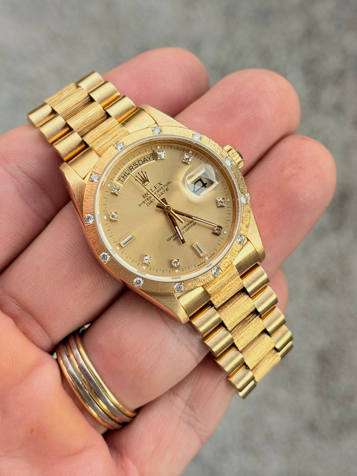 1987 Rolex Day-Date 18108 - Rare + all Factory