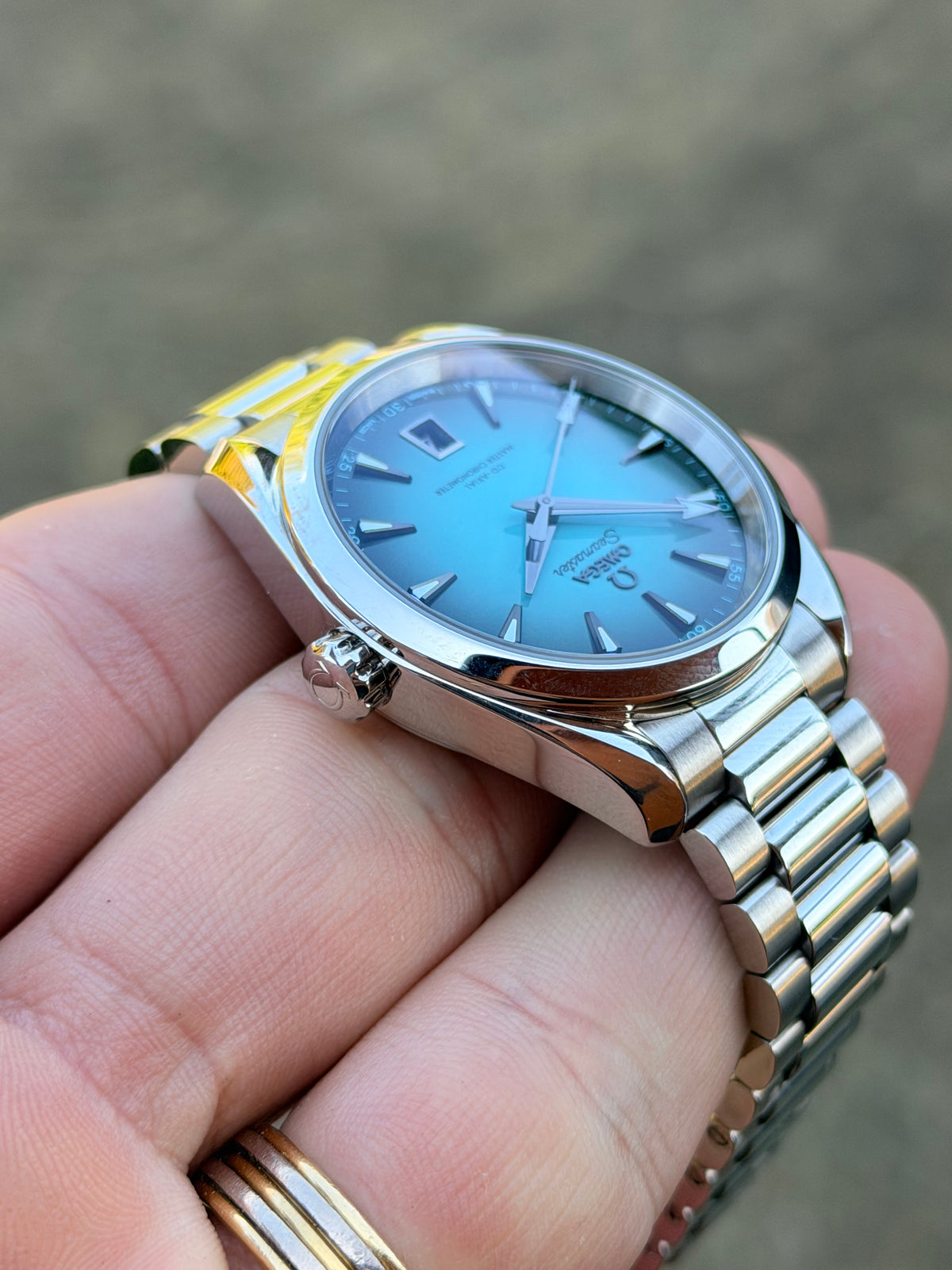 2026 Omega Seamaster Aqua Terra 38 | Turquoise Dial | Full Set