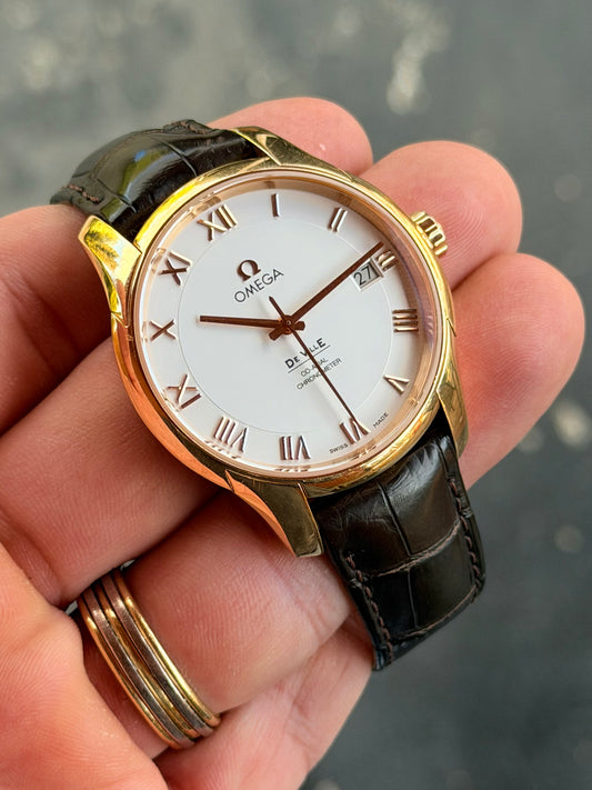 Omega De Ville 41mm 18k Rose Gold