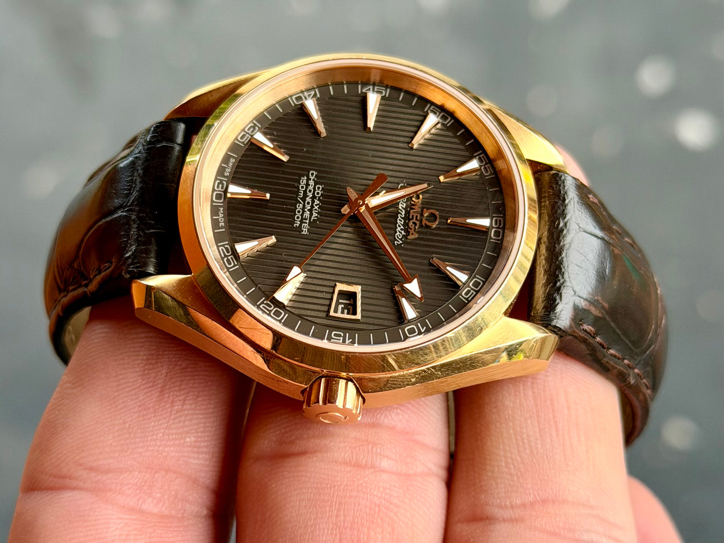 2011 Omega Seamaster Aqua Terra | Rose Gold & Steel | Full Set | 41.5mm