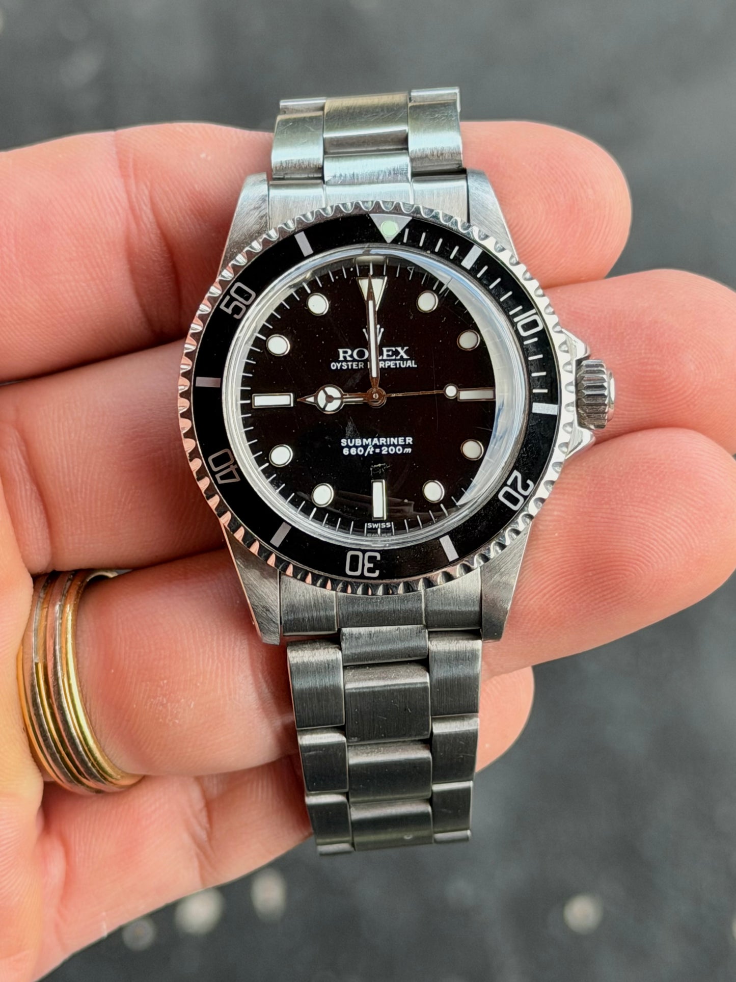 1966 Rolex Submariner 5513 - No Date Submariner