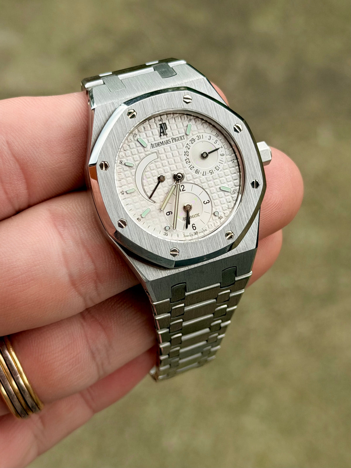 Audemars Piguet Royal Oak Dual Time | 25730ST | White Dial