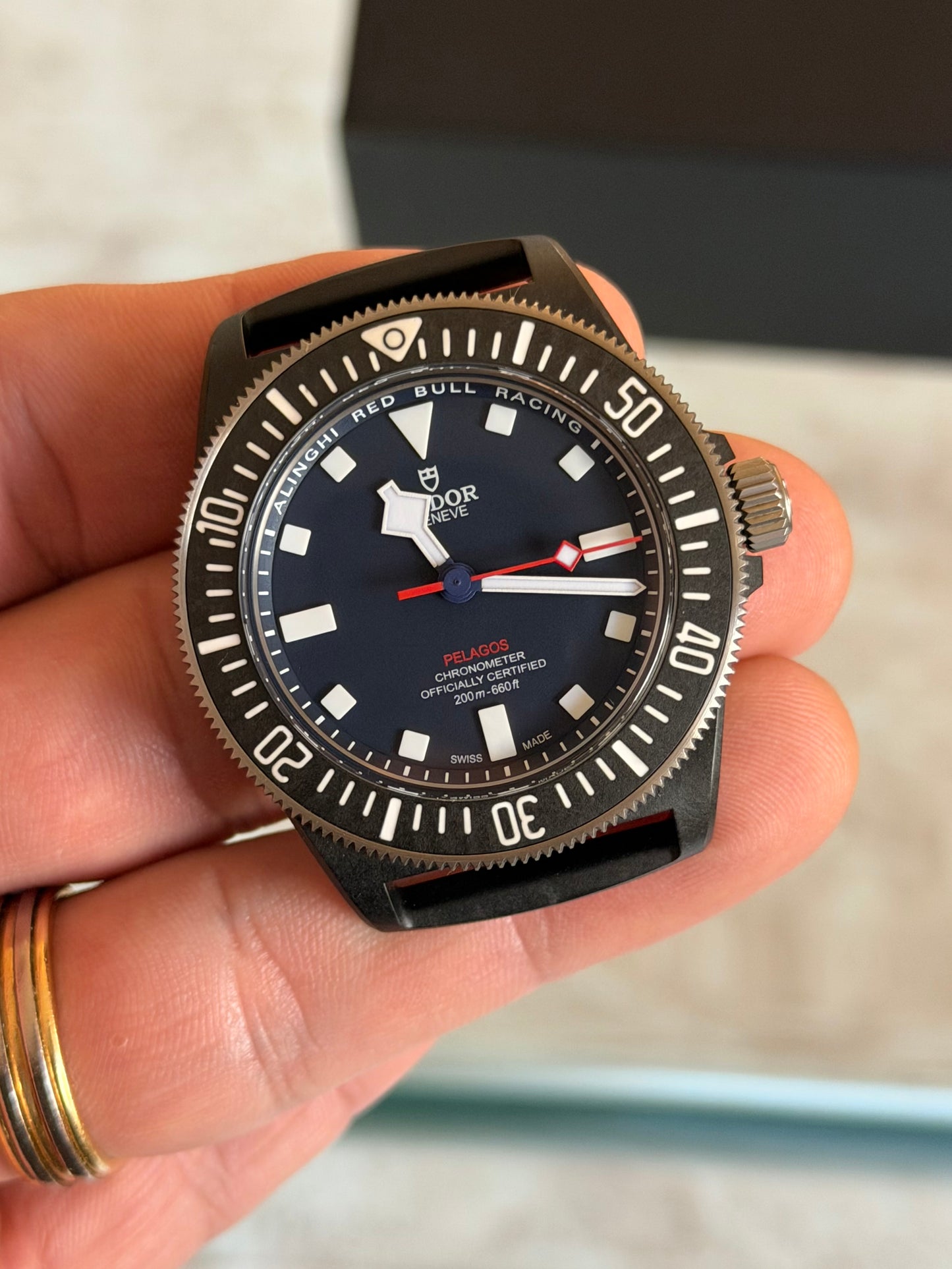 2025 Tudor Pelagos FXD | Blue & Red Alinghi | Full Set