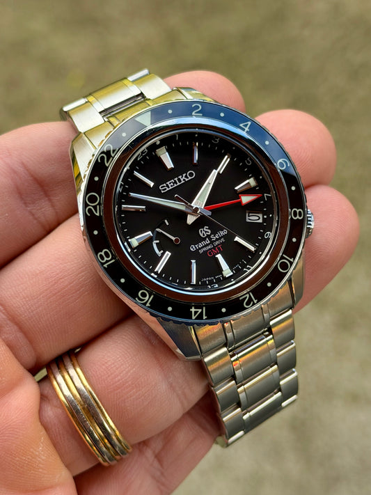 2009 Grand Seiko SBGE001 | Full Set | Spring Drive GMT