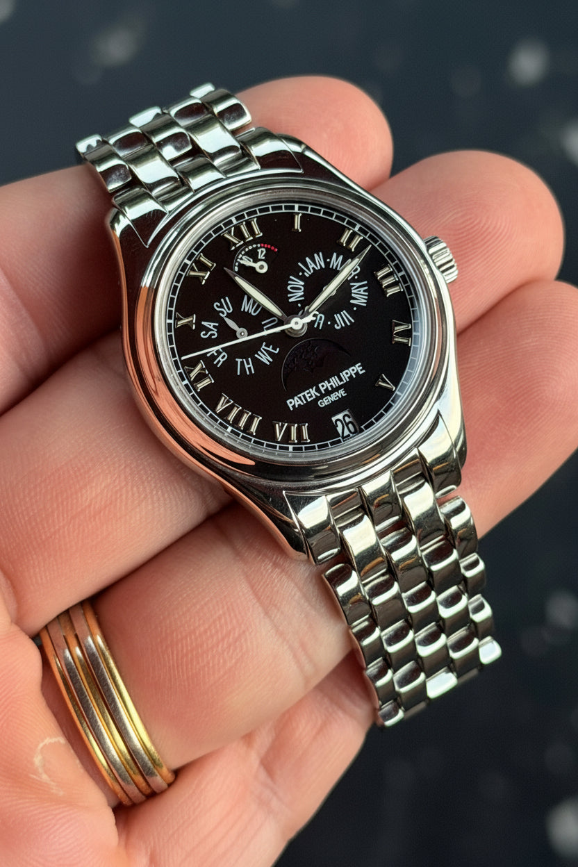 Circa 2000 Patek Philippe Annual Calendar | Moonphase | 18k White Gold | 5036/1