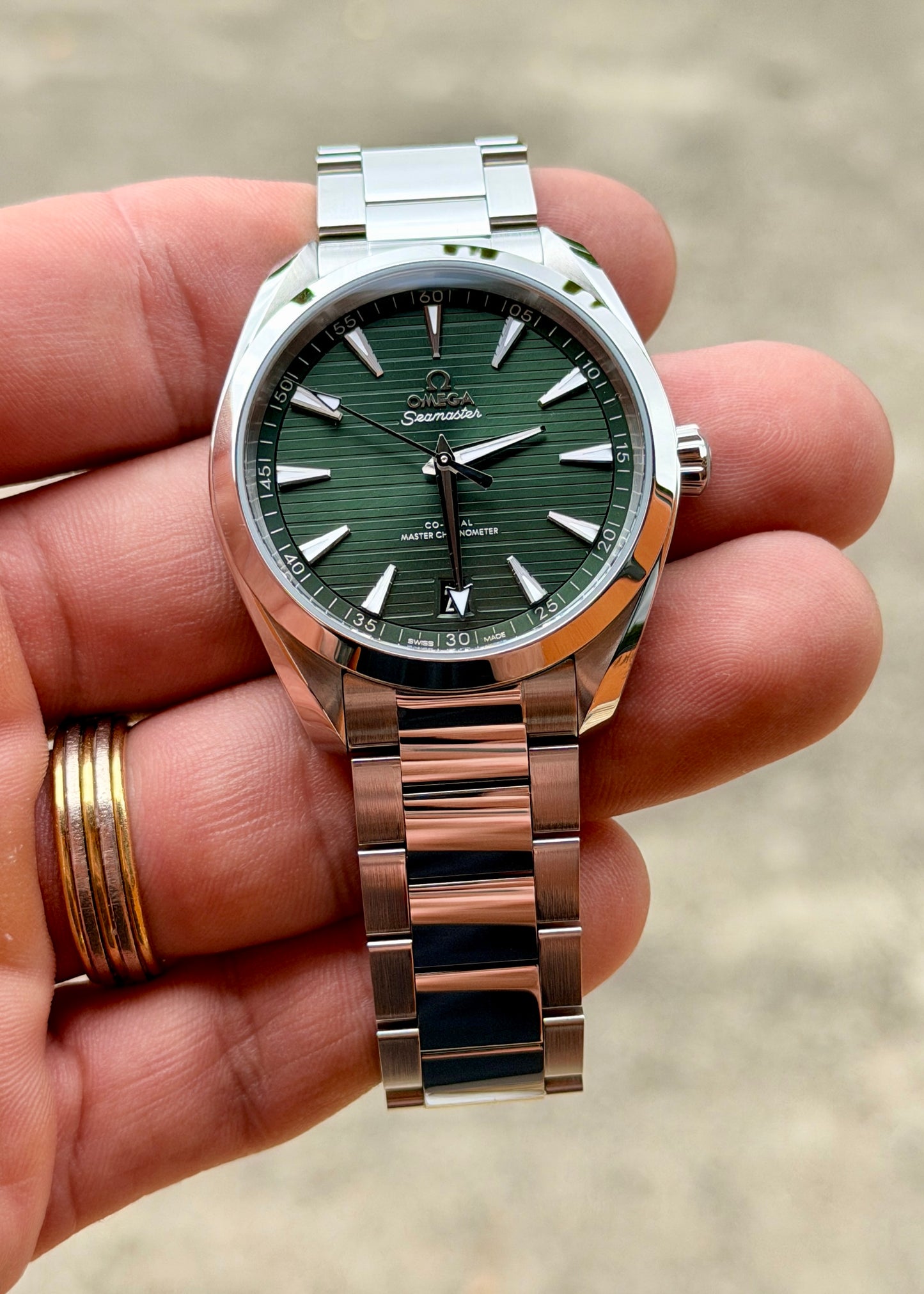 Omega Aquaterra Green Dial | 2025 | Full Set
