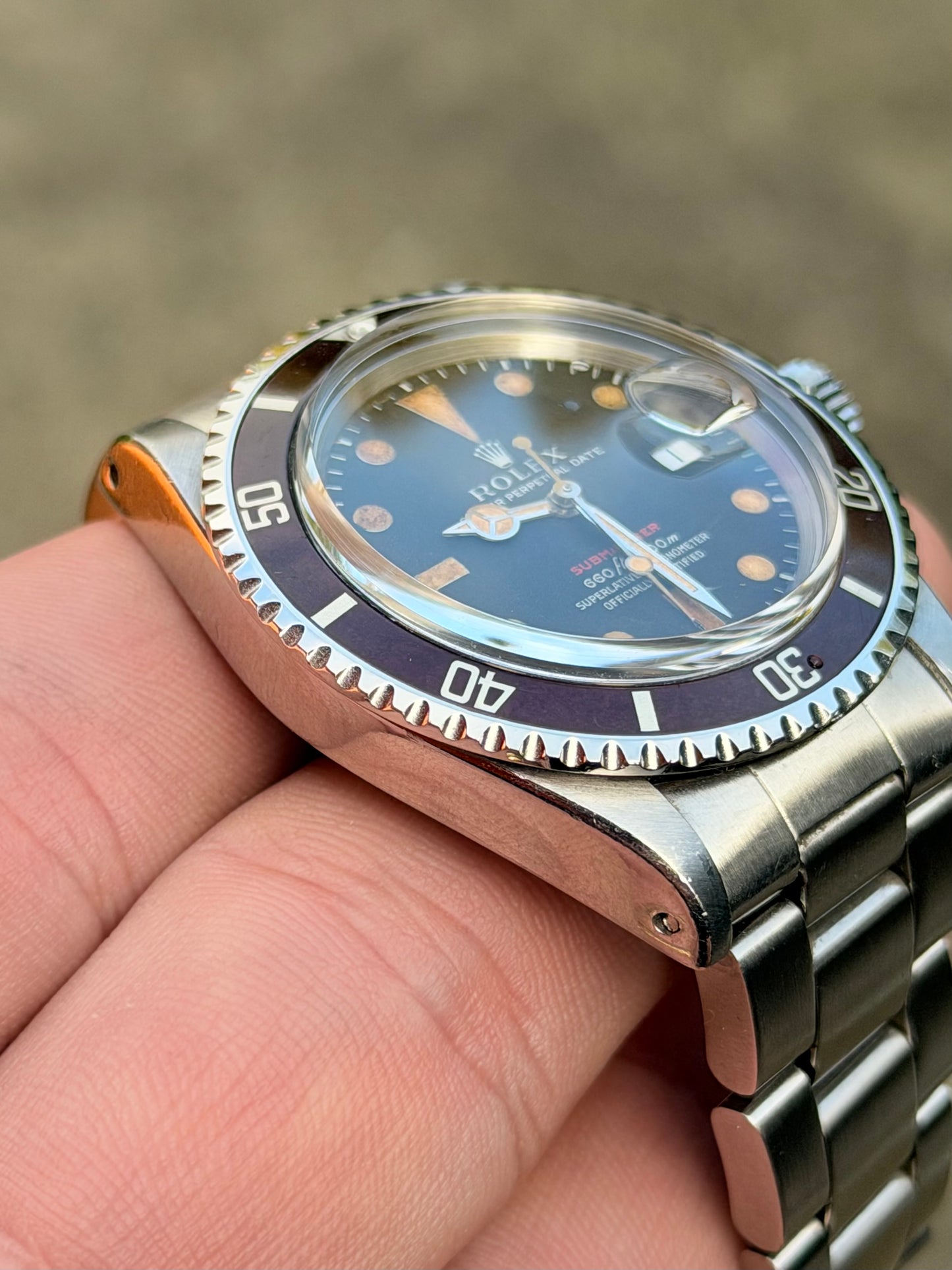 1974 Rolex Submariner Date | 1680 “Red Sub” | Mk4 Matte Dial