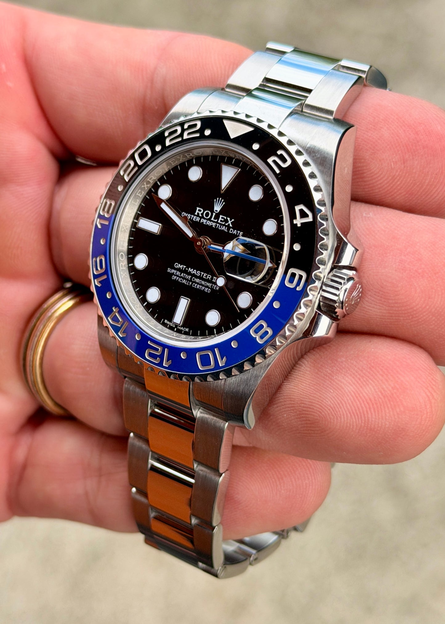 2014 Rolex GMT Master II “Batman” 116710BLNR - Box and papers