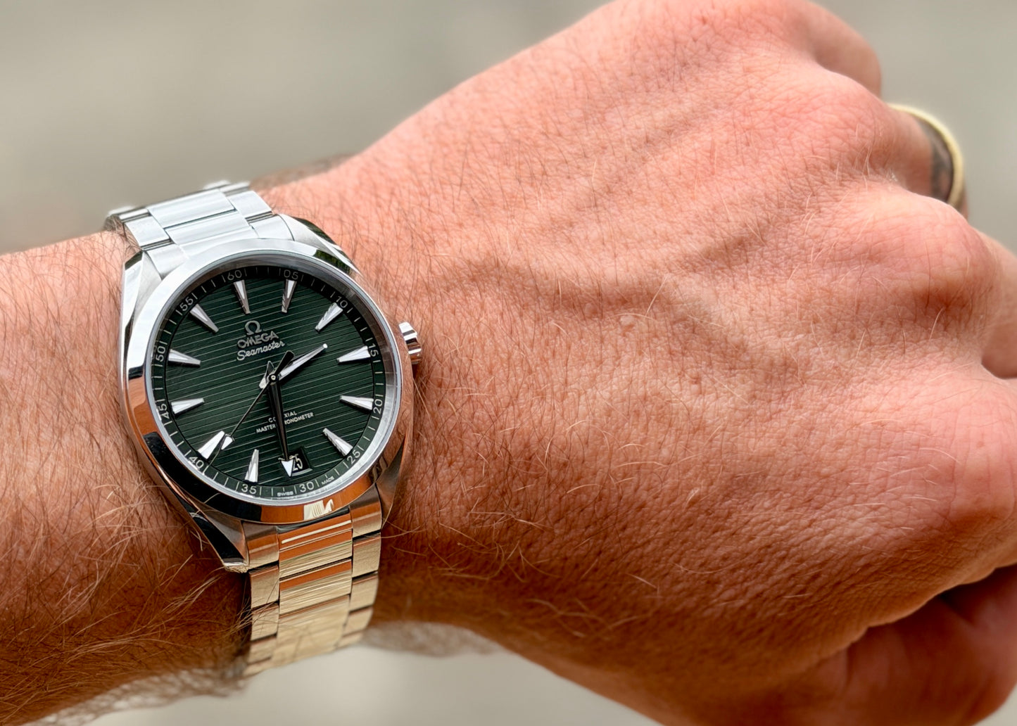 Omega Aquaterra Green Dial | 2025 | Full Set