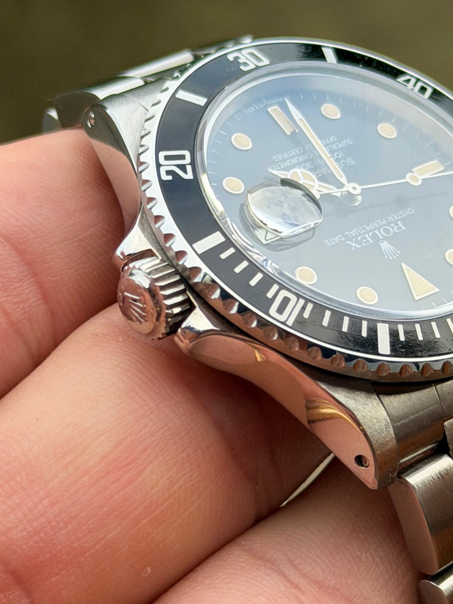 1985 Rolex Submariner Date 16800 | Butterscotch Dial