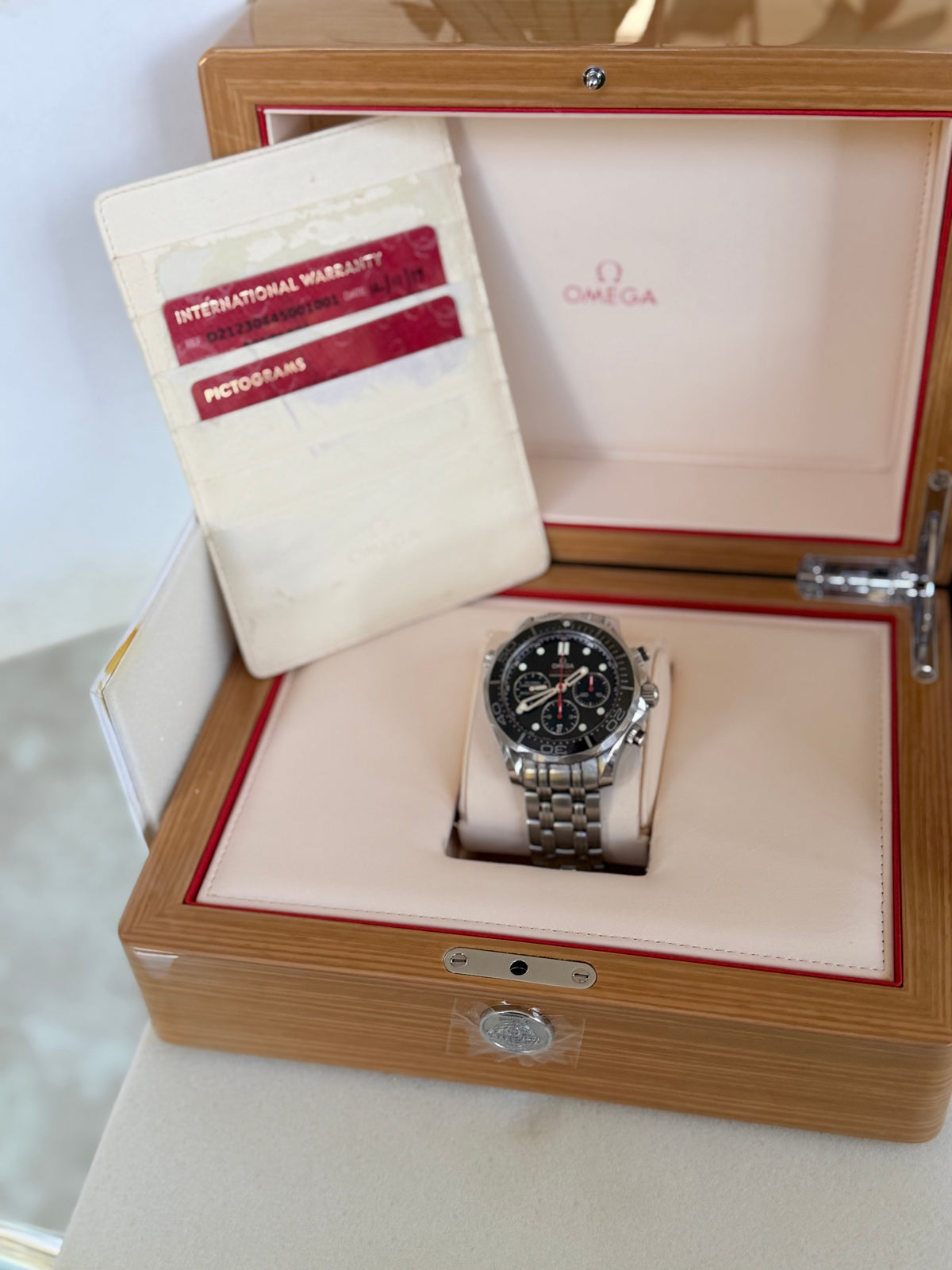 Omega Seamaster Diver 300M Co-Axial Chronograph | 212.30.44.50.01.001