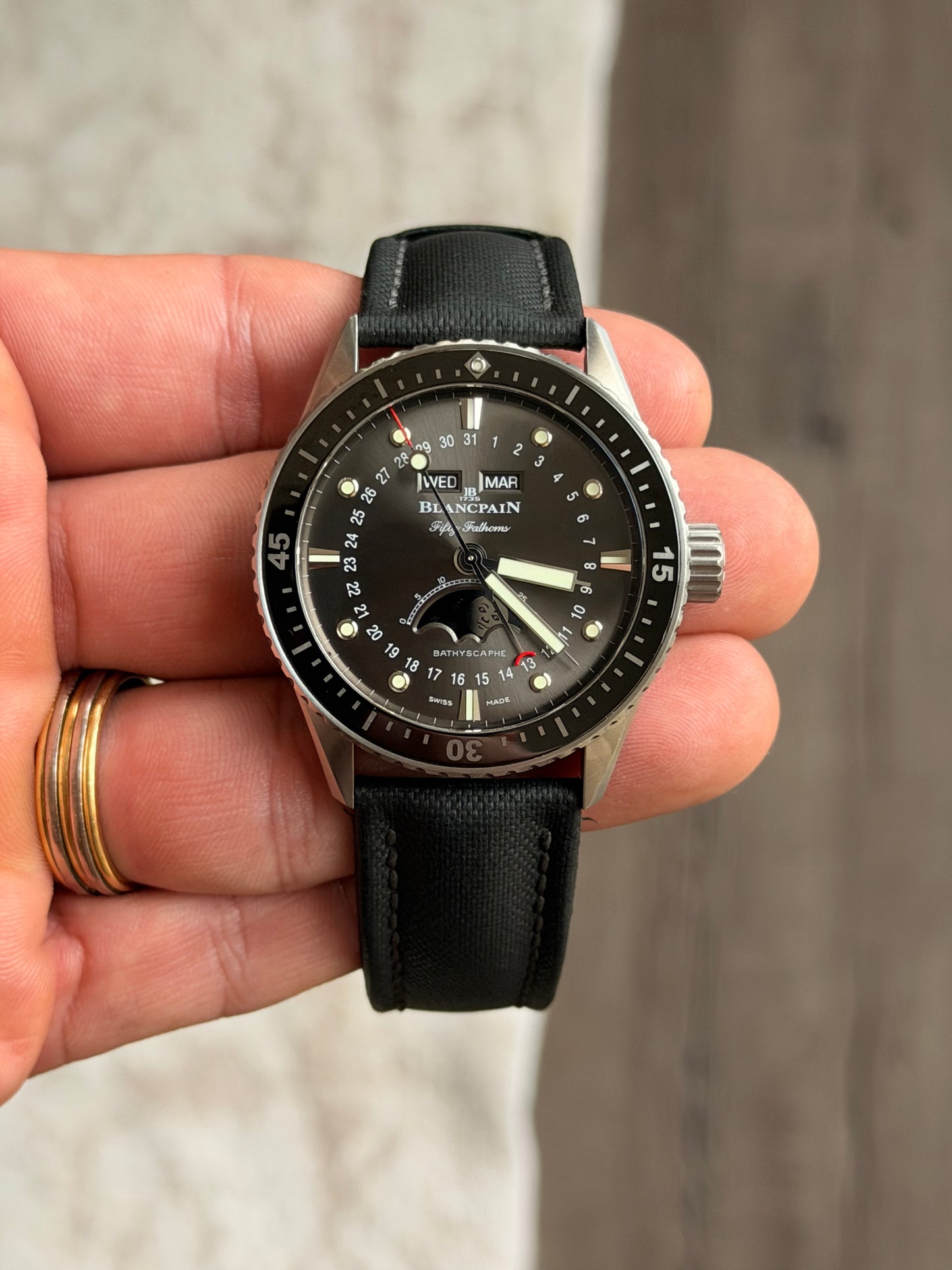 Blancpain Fifty Fathoms Annual Calendar Moonphase | 43mm | Full Set