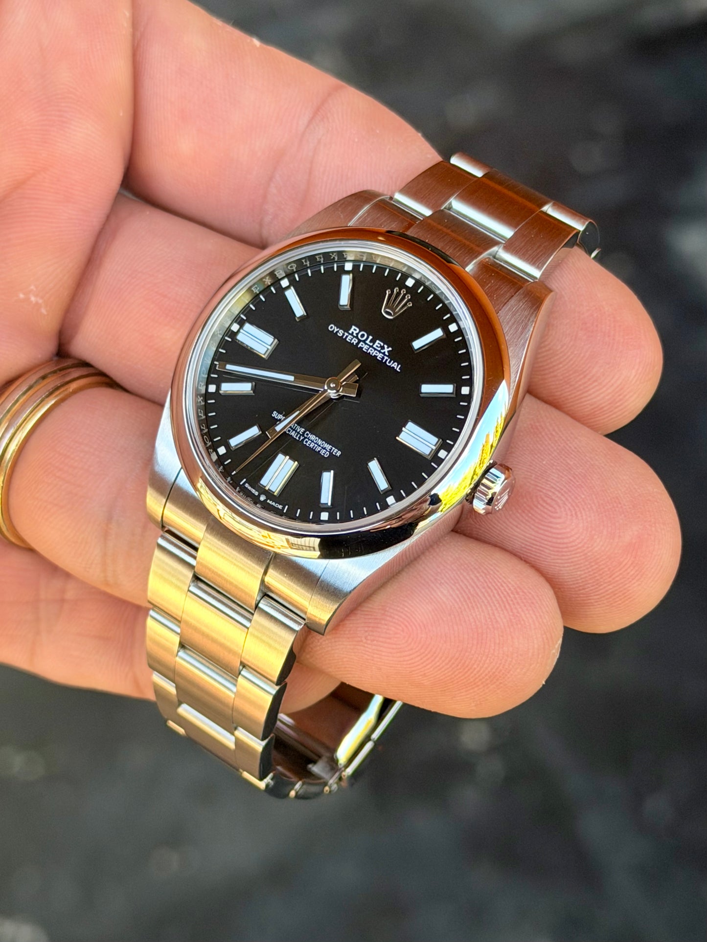 2023 Rolex Oyster Perpetual 41 | Black Dial | Full Set | 124300
