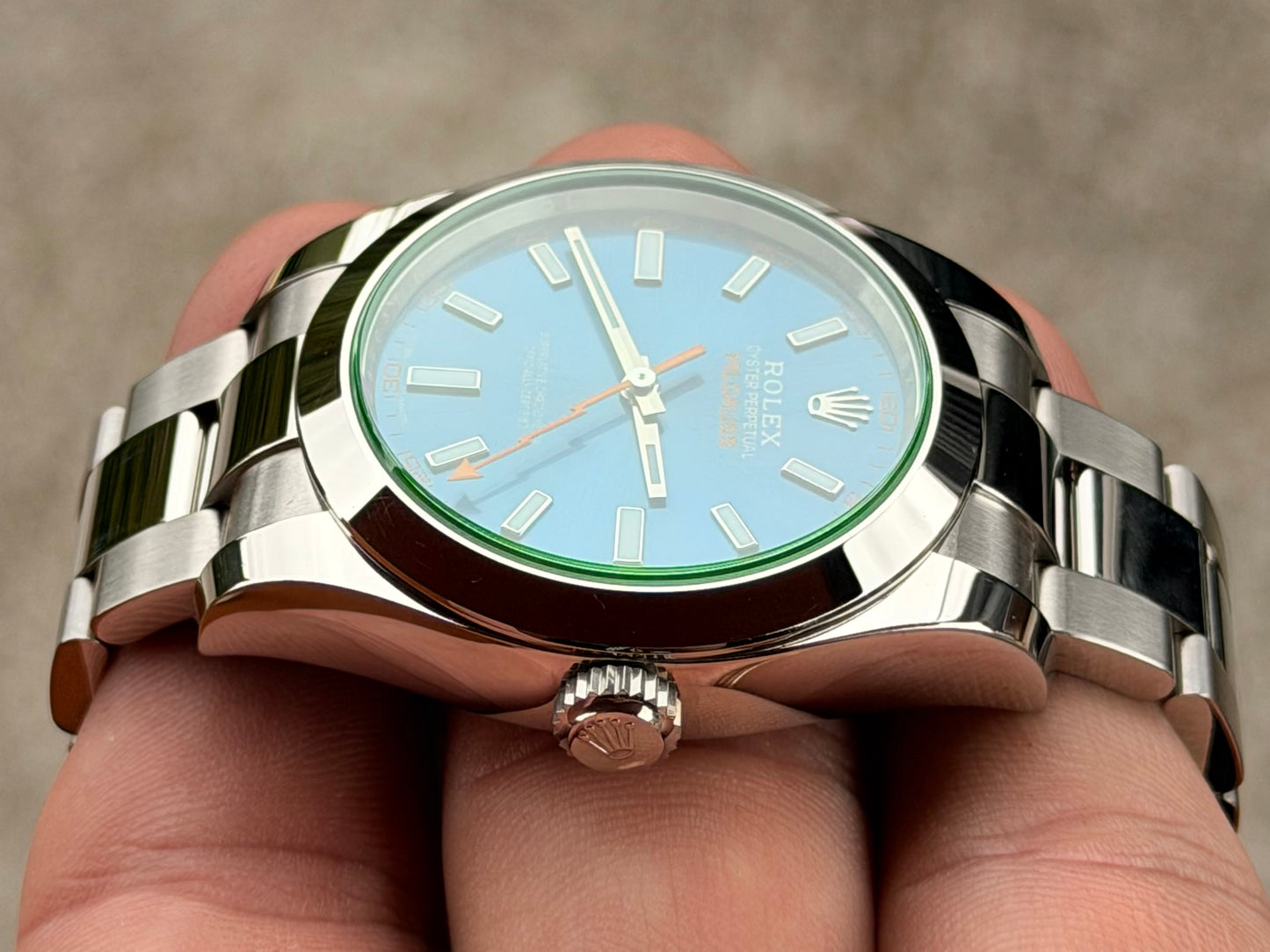 2021 Rolex Milgauss | Z-Blue 116400GV | Full set | local stock