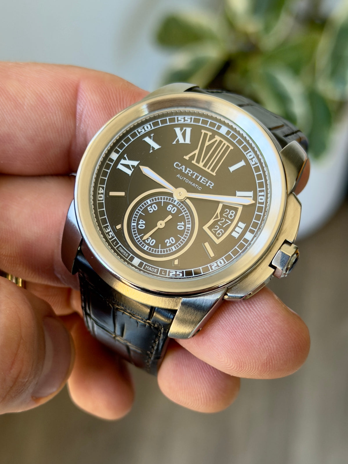 2010 Cartier Calibre de Cartier | 42mm | Black Dial | Full Set