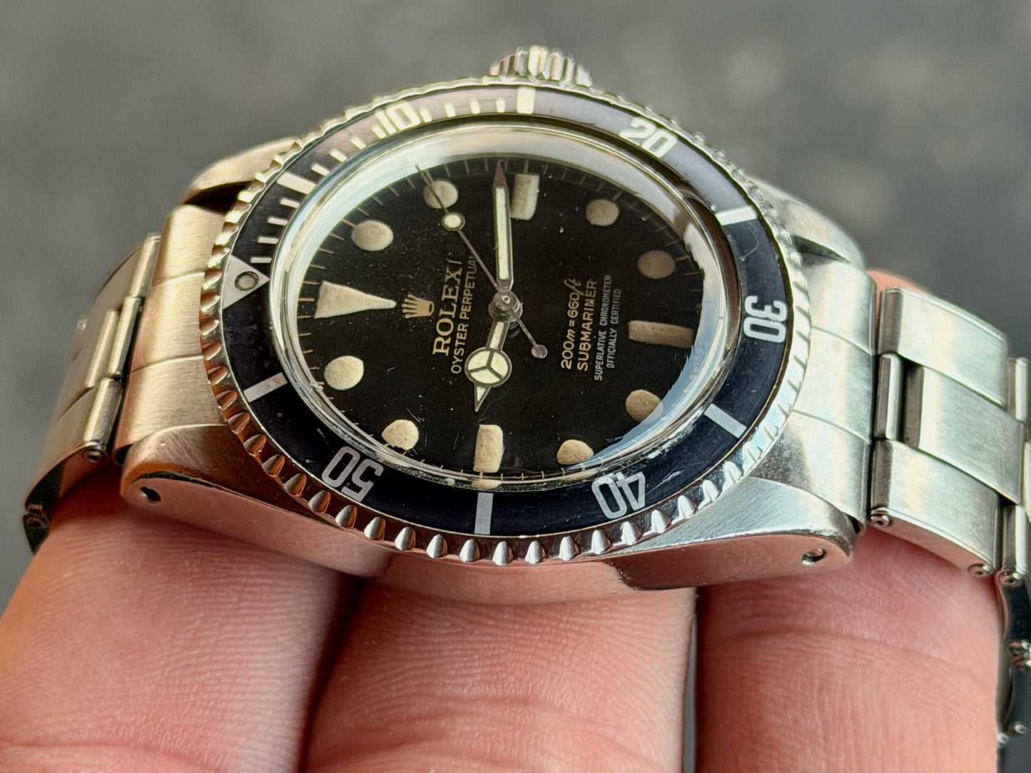 1966 Rolex Submariner 5512 | Gilt “Bart Dial” with Box