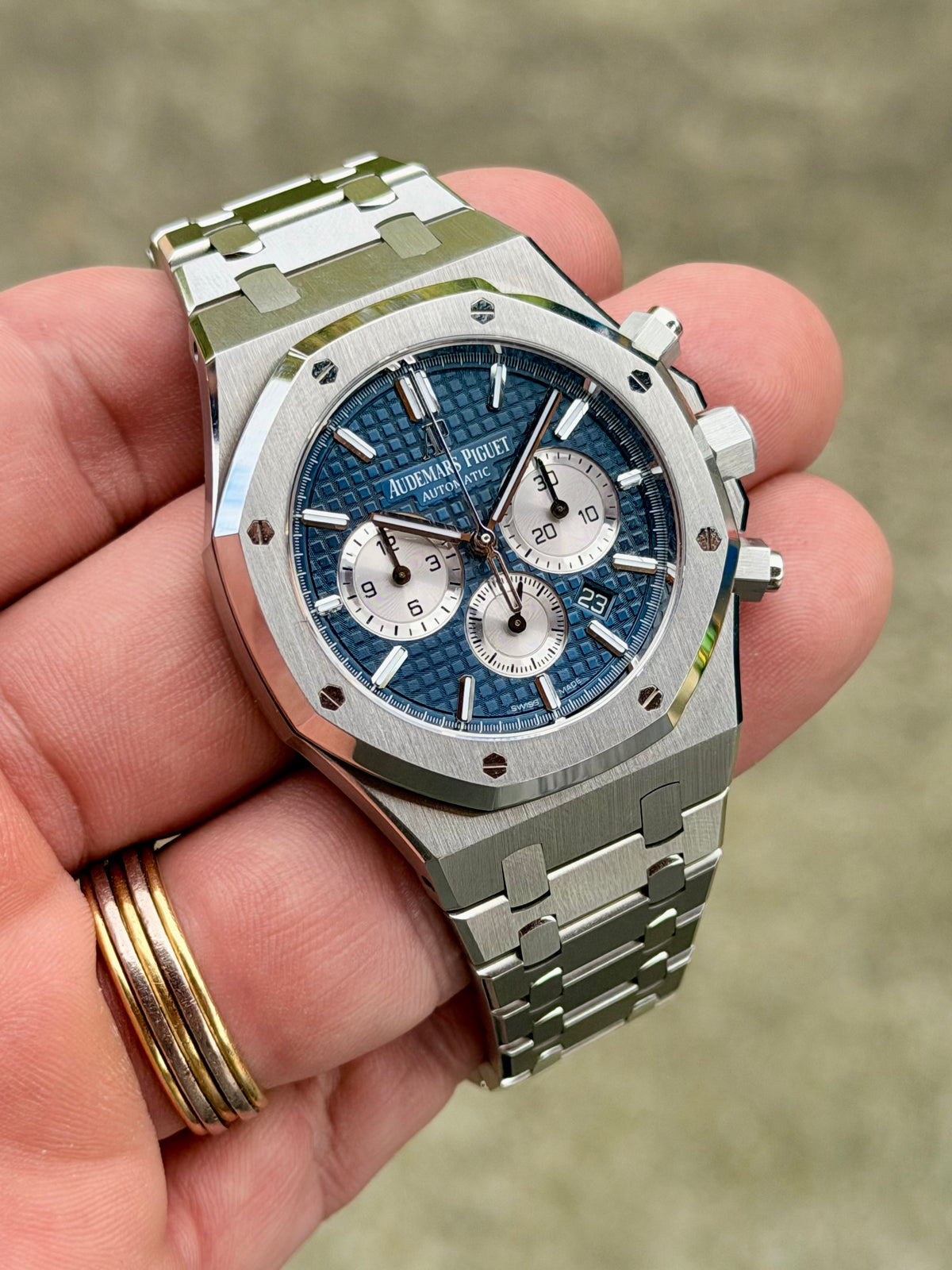 2020 Audemars Piguet Royal Oak Chronograph | 26331ST | Blue Dial