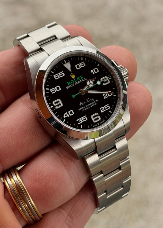 2022 Rolex Airking 126900 NOS full set