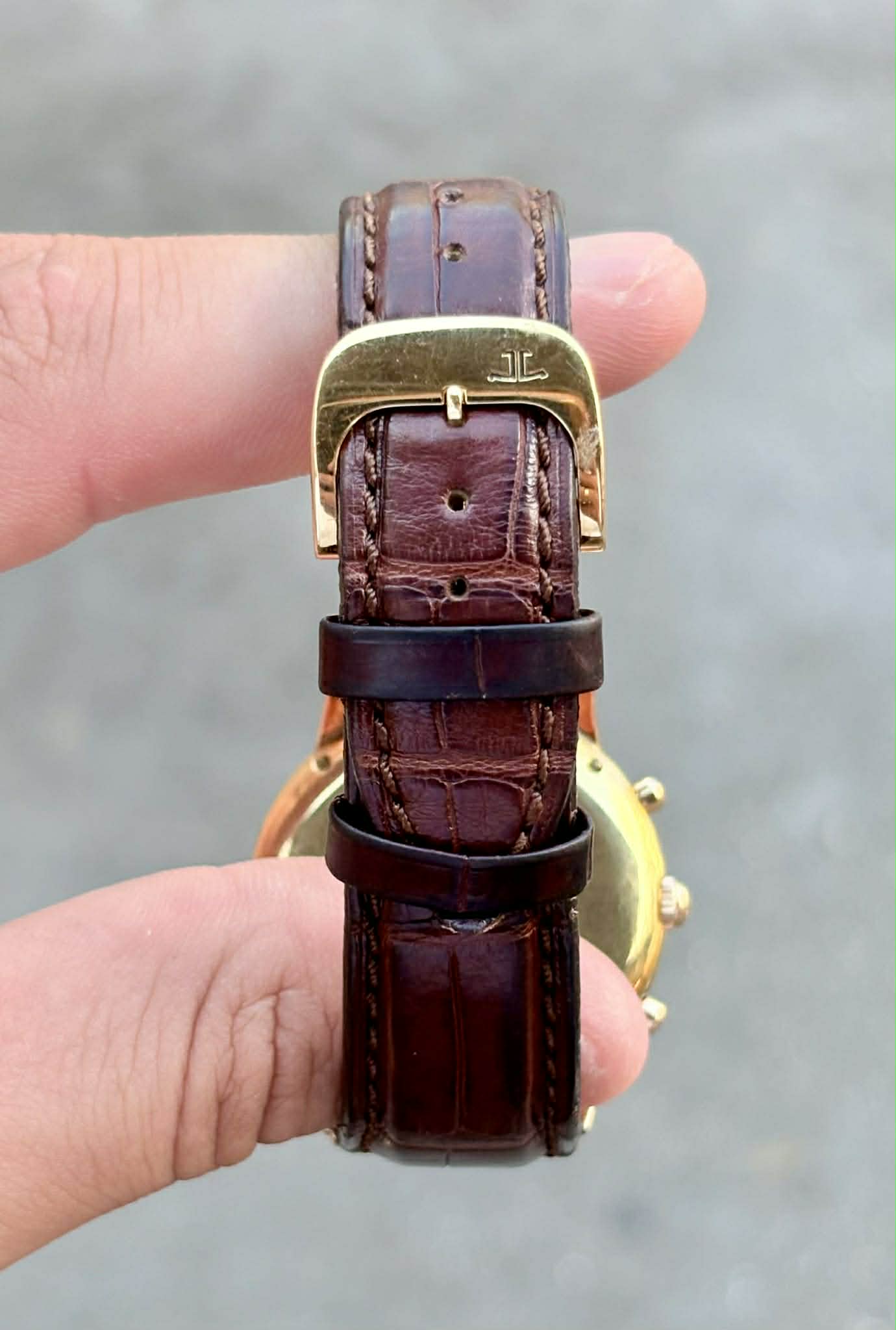 Jaeger-LeCoultre Odysseus | Ref. 165.7.3S | Chronograph Moonphase Pulsometer | 18k Yellow Gold