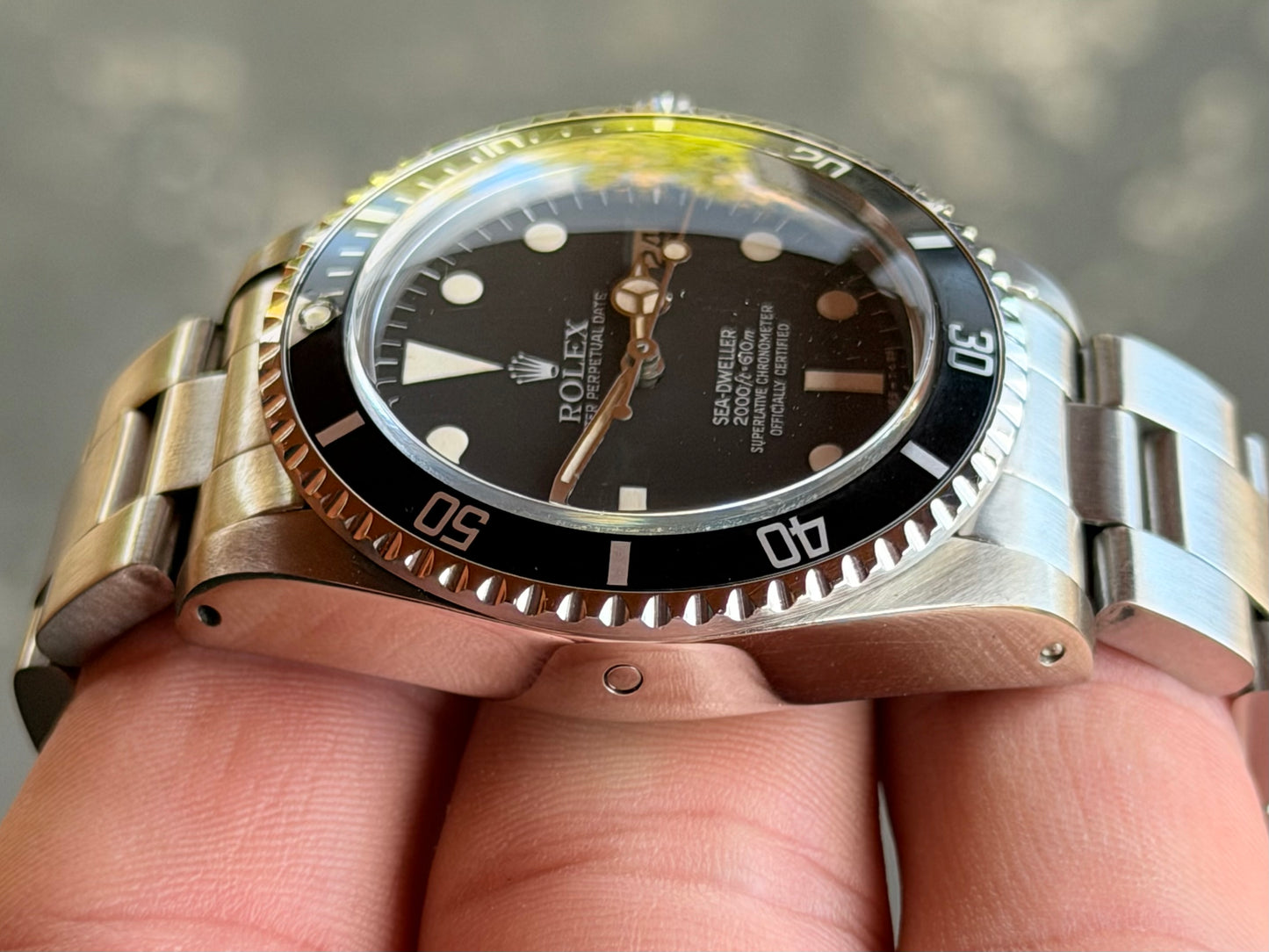 1980 Rolex Sea-Dweller 1665 “Great White” | Mk III dial | Box & Papers