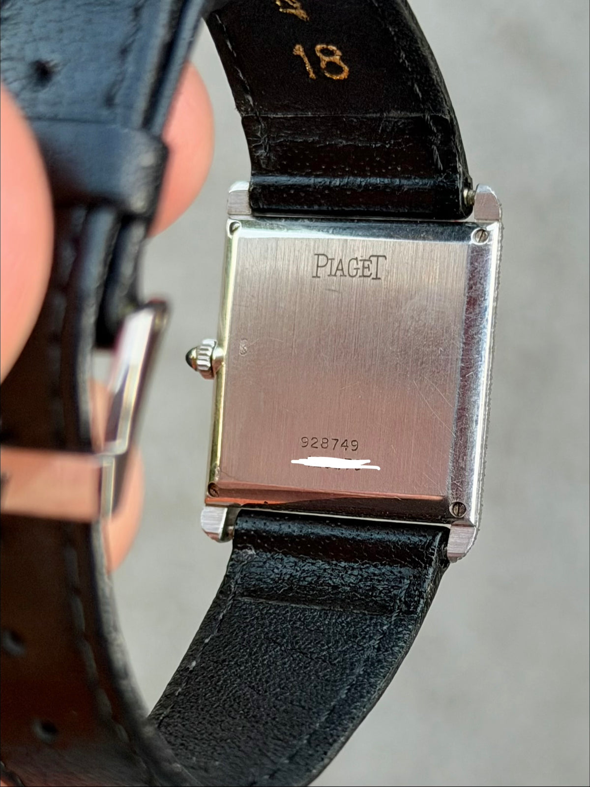 Circa 1984 Piaget 9287-49 | 18K White Gold | Just Serviced