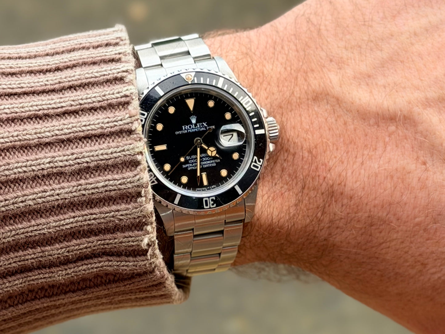 1985 Rolex Submariner Date 16800 | Butterscotch Dial