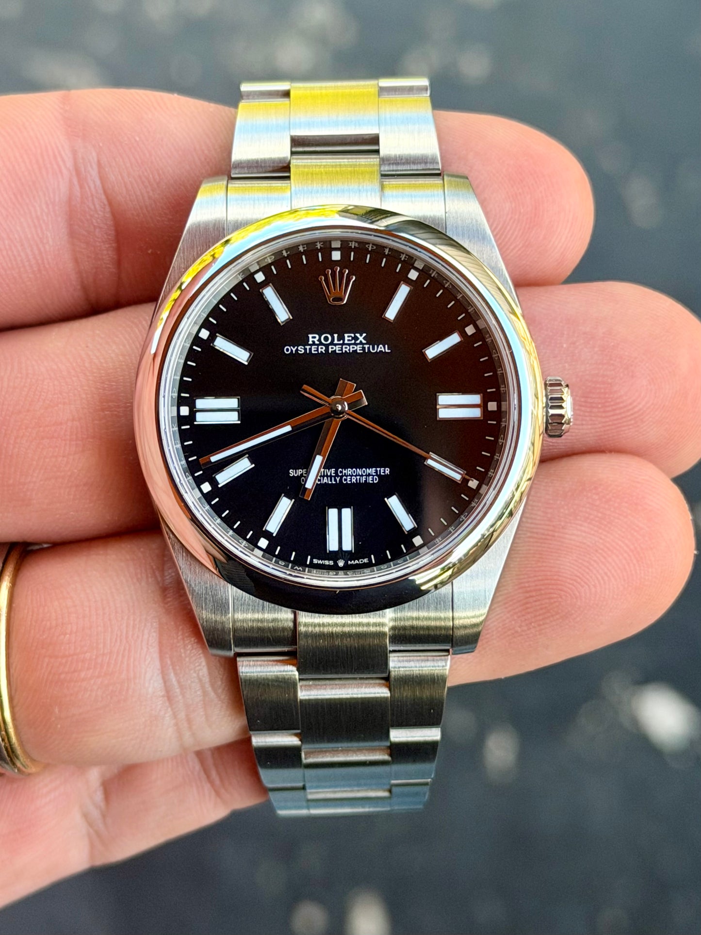 2023 Rolex Oyster Perpetual 41 | Black Dial | Full Set | 124300