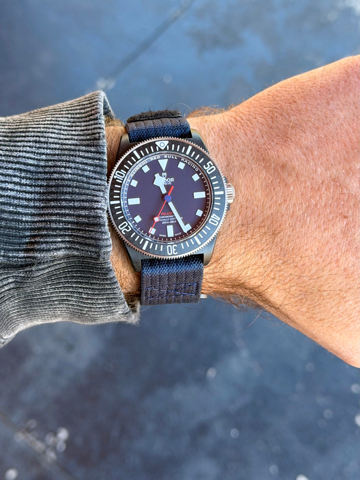 2025 Tudor Pelagos FXD | Blue & Red Alinghi | Full Set