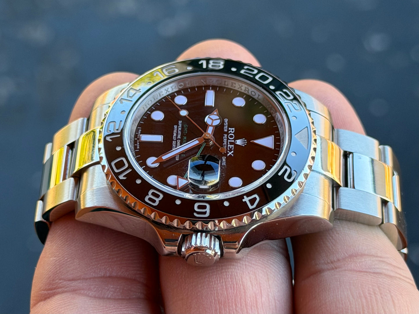 2008 Rolex GMT Master II “Green Arrow” Full Set