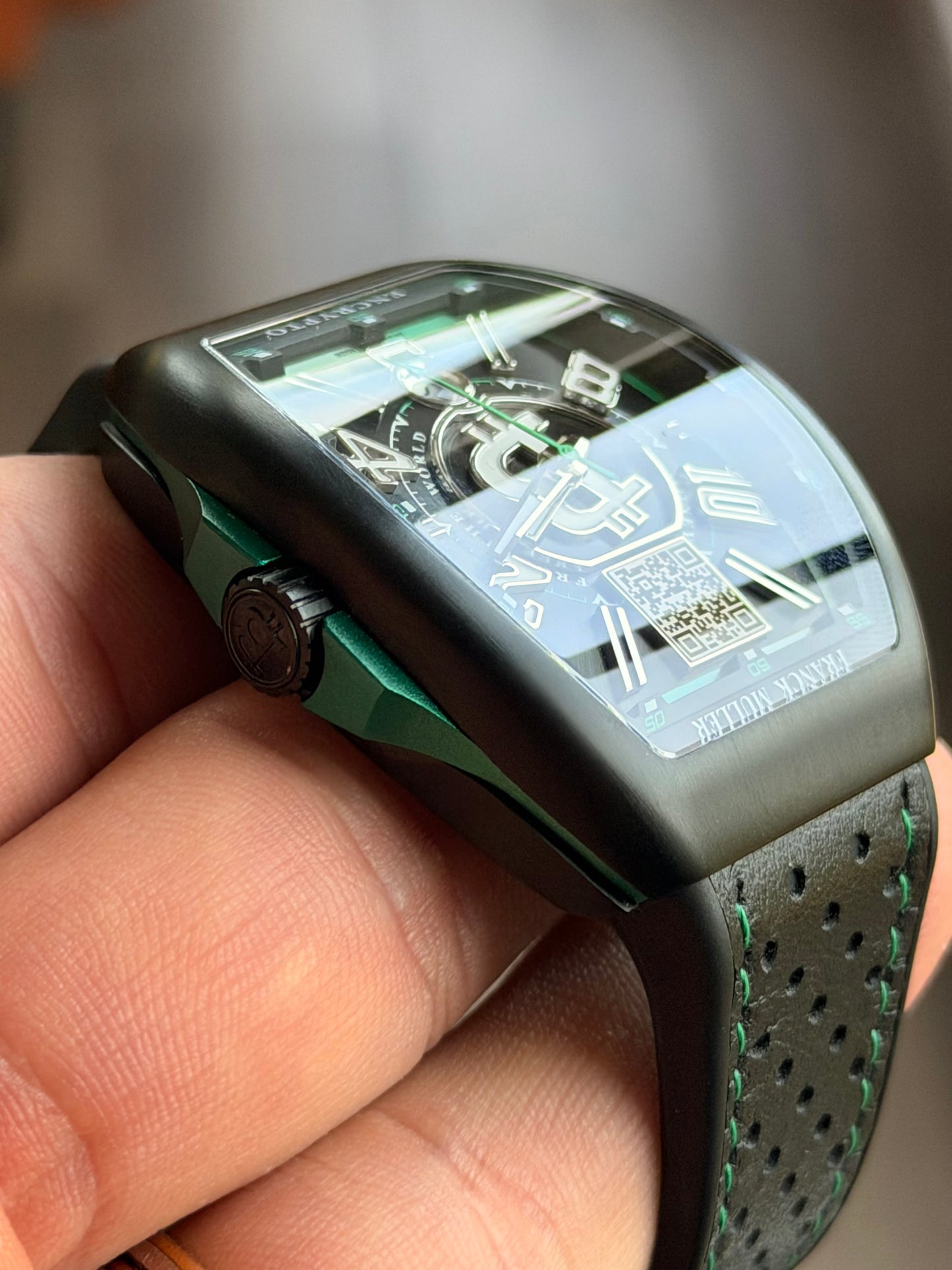 2024 Franck Muller Vanguard Encrypto | V41 SC DT RCG BTC LTD | Full Set