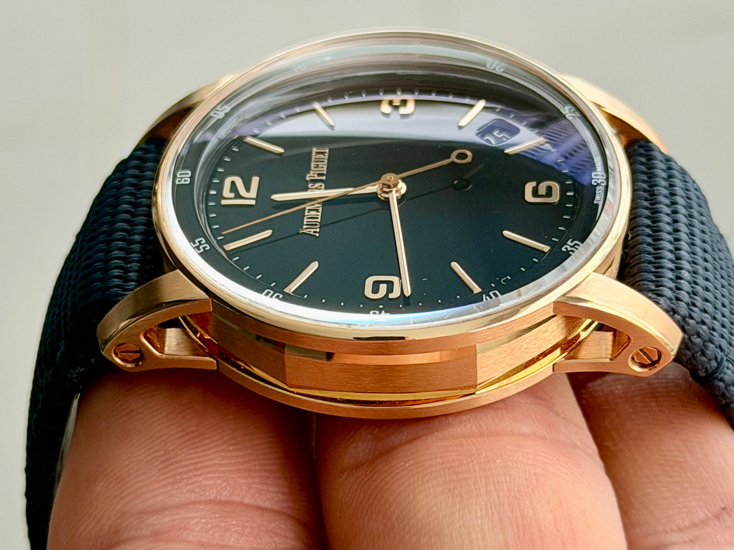 2023 Audemars Piguet Code 11.59 | 18k Rose Gold | Black Lacquered Dial | 15210OR.OO.A002CR.01